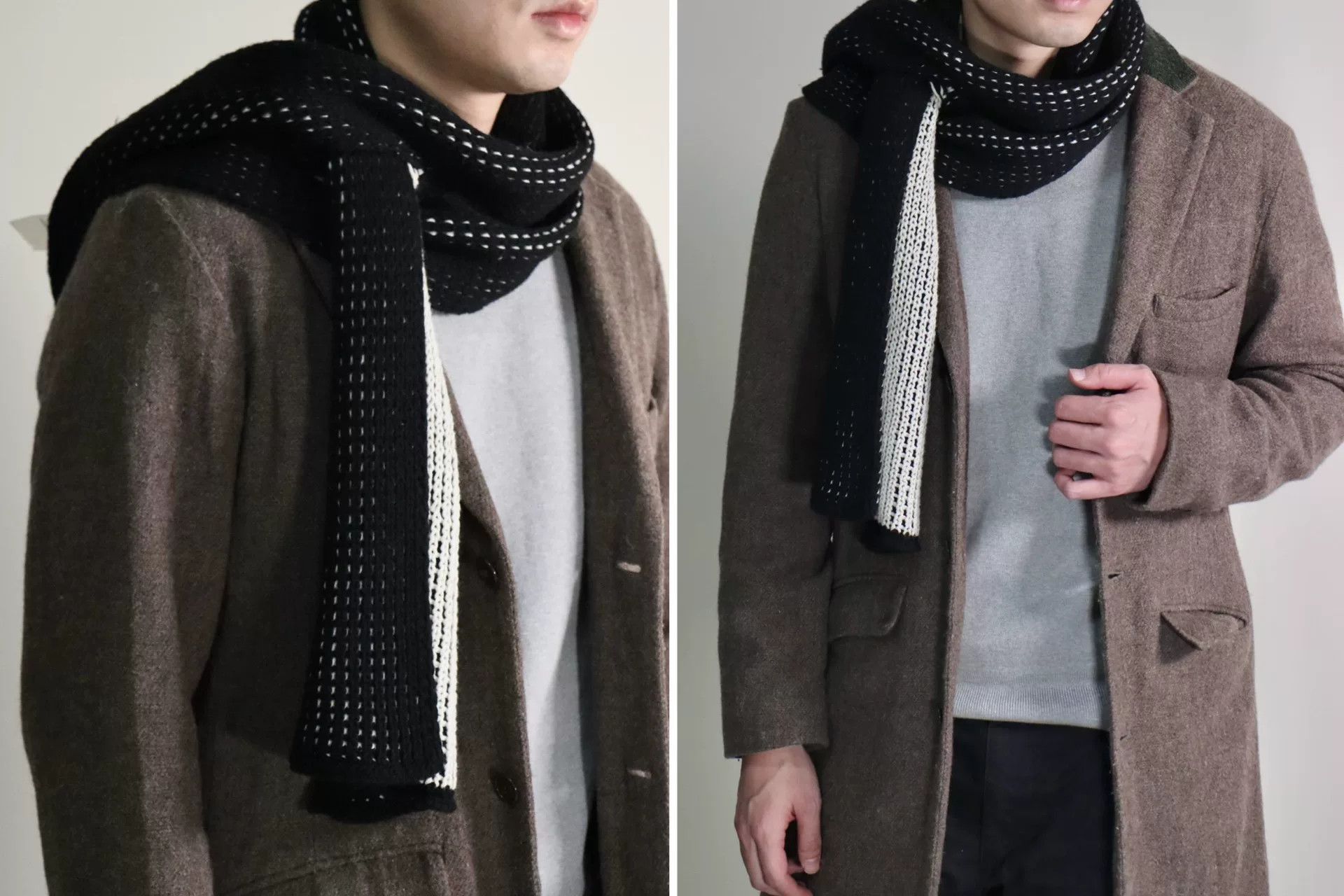 Maison Margiela Maison Margiela Knit Wool Scarf Size ONE SIZE - 2 Thumbnail