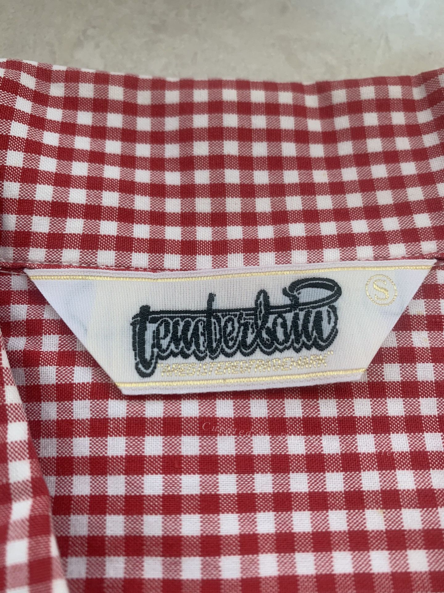 Tenderloin Tenderloin Red White Check Short-Sleeve Shirt Size US S / EU 44-46 / 1 - 5 Thumbnail