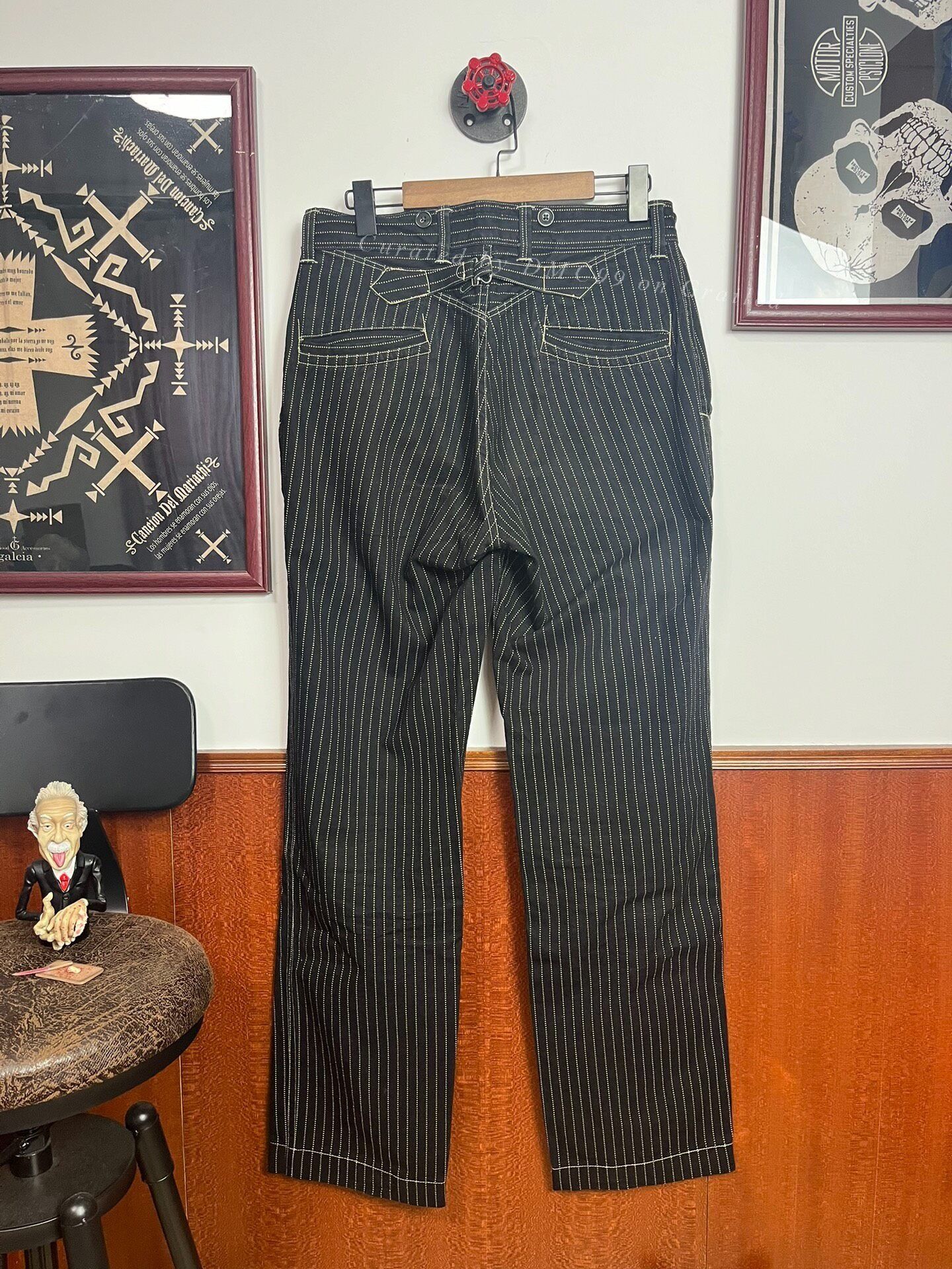 Freewheelers Freewheelers Black Work Utility Pants Size US 30 / EU 46 - 3 Thumbnail