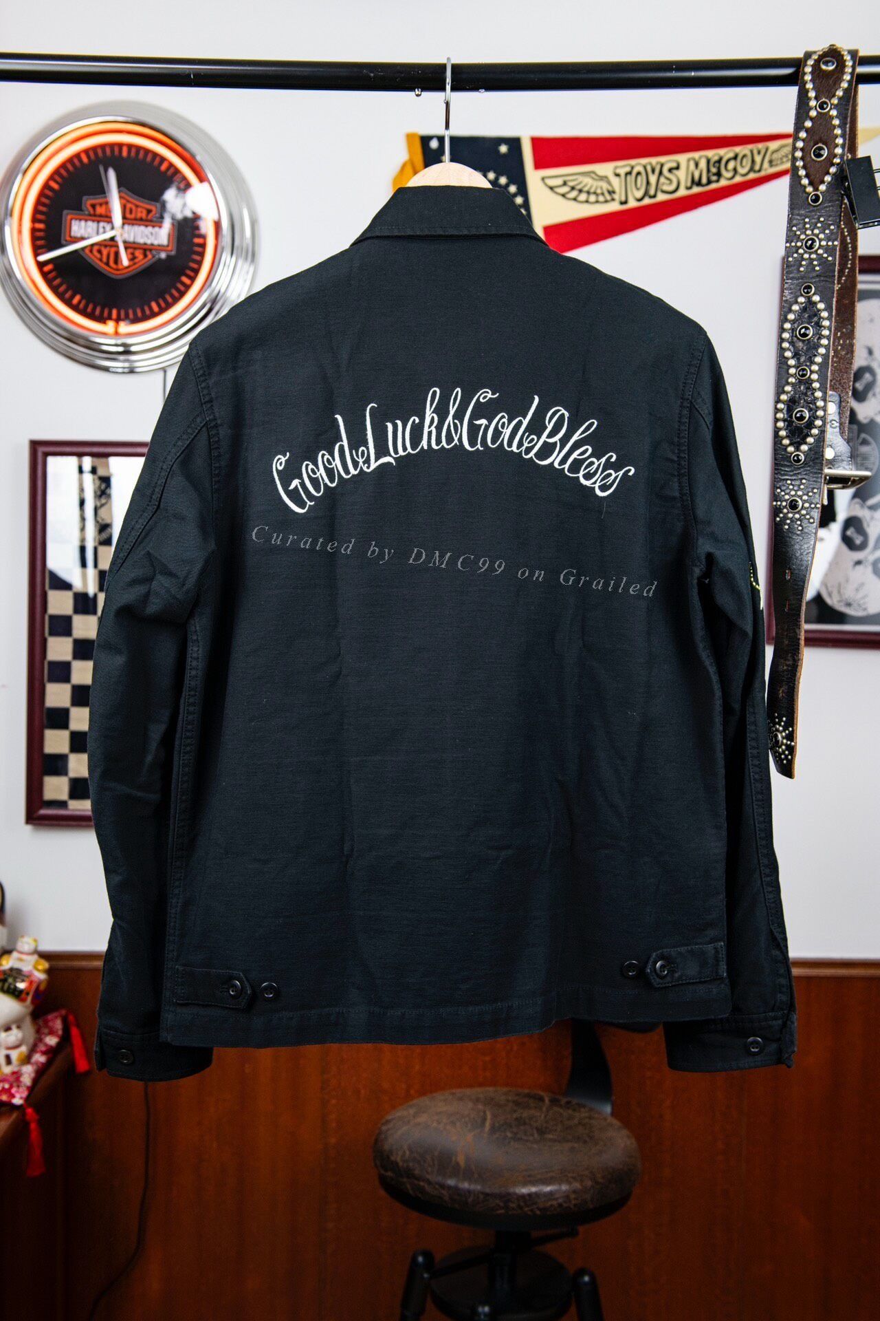 Crime London CRIMIE Tiger Embroidery Jacket Size US M / EU 48-50 / 2 - 3 Thumbnail