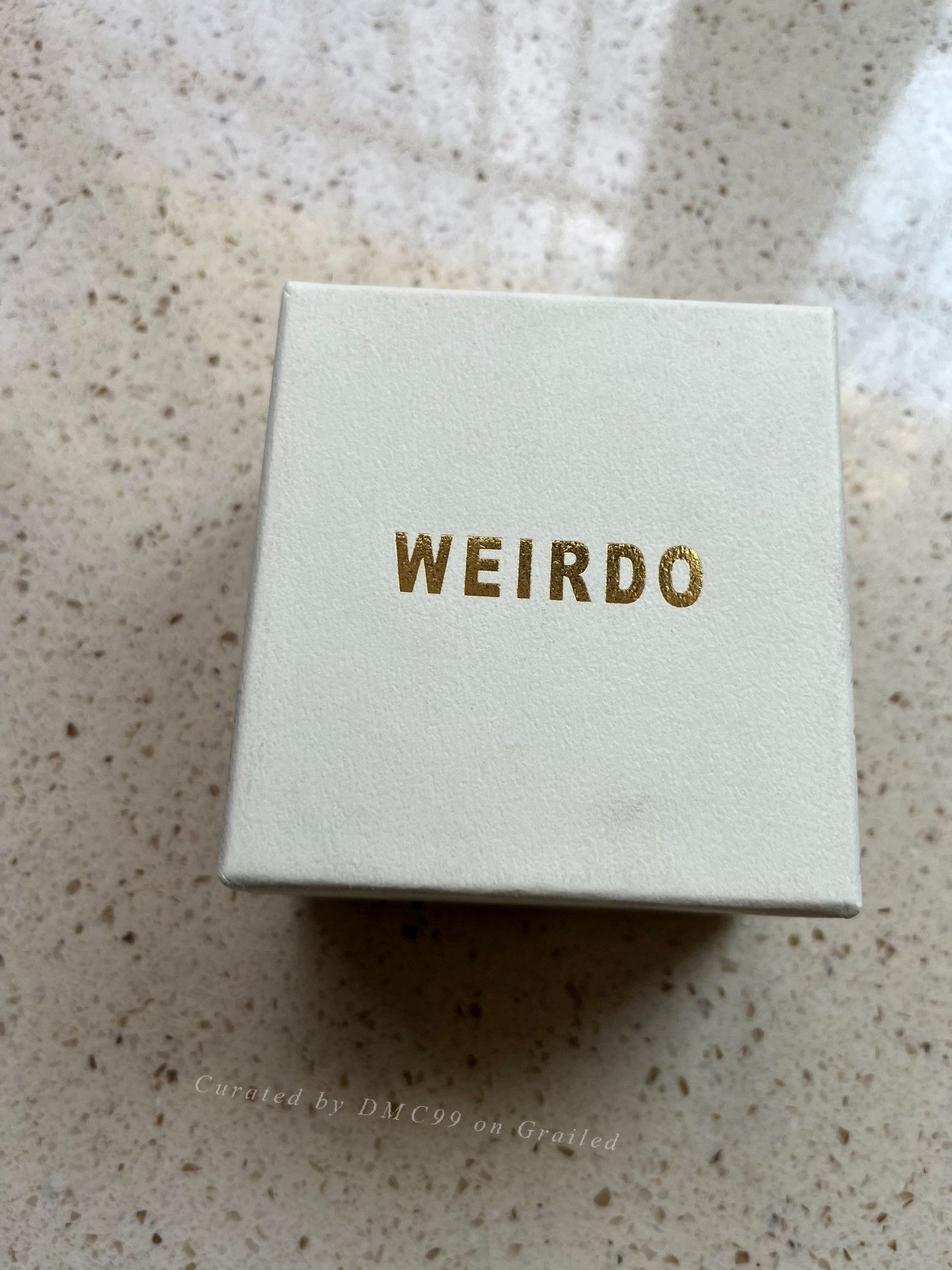 Other Weirdo Slogan Logo Ring Size ONE SIZE - 5 Thumbnail