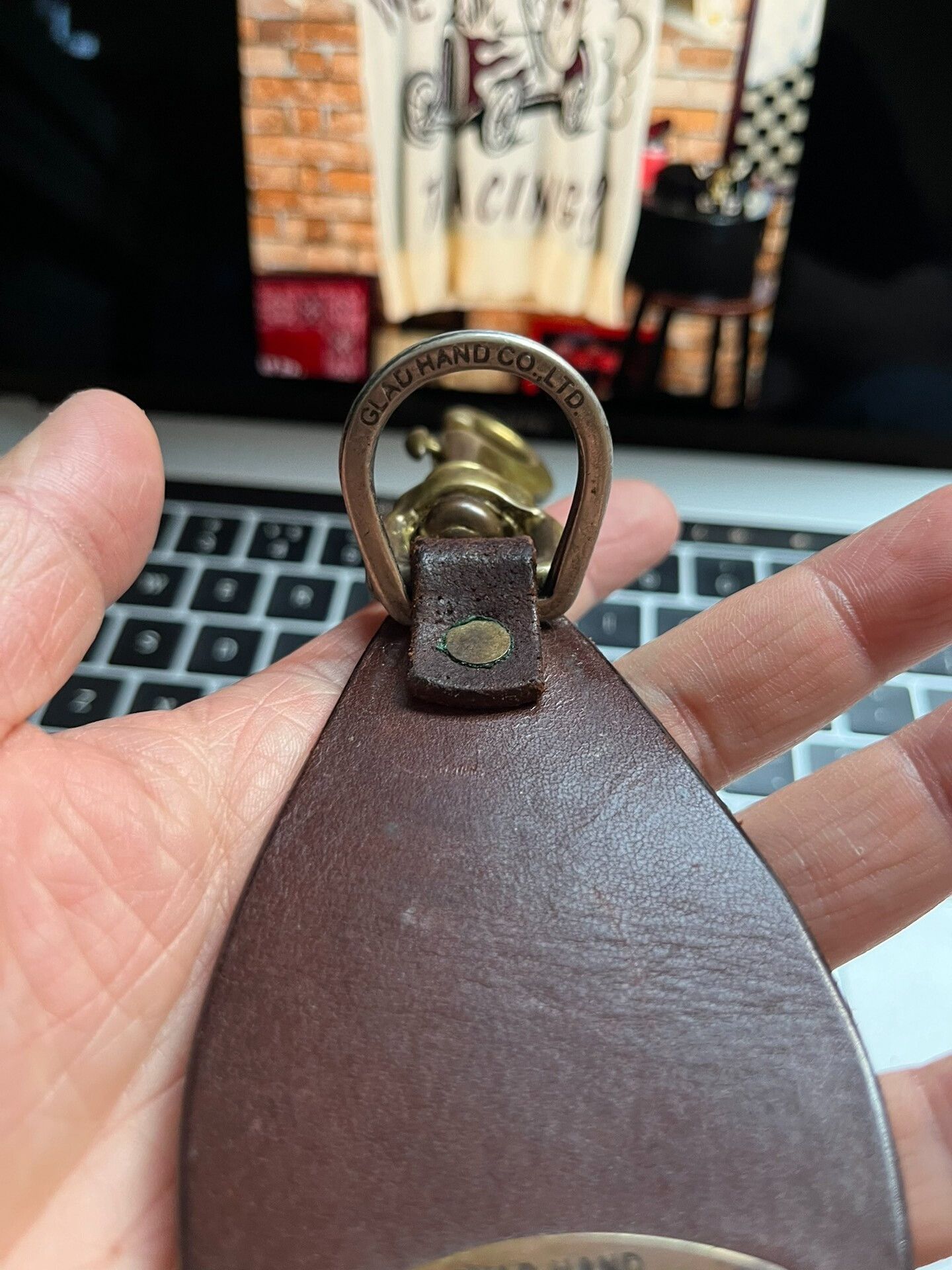Other Gladhand Leather Keychain Size ONE SIZE - 5 Thumbnail