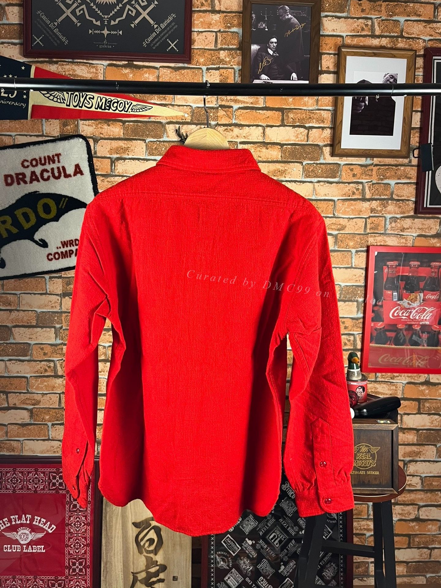 Tenderloin TENDERLOIN Red Wool Shirt Size US S / EU 44-46 / 1 - 2 Thumbnail