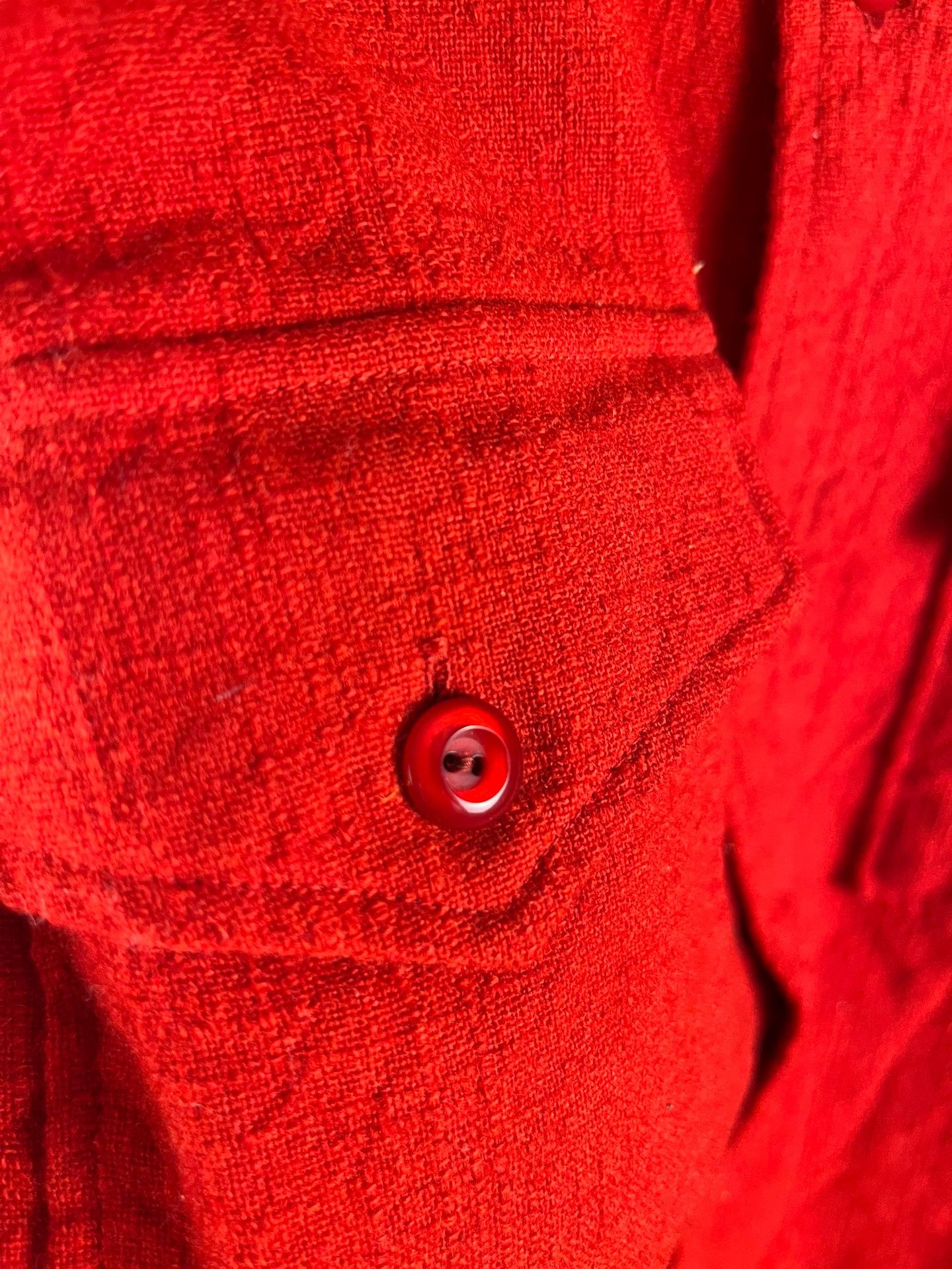 Tenderloin TENDERLOIN Red Wool Shirt Size US S / EU 44-46 / 1 - 4 Thumbnail