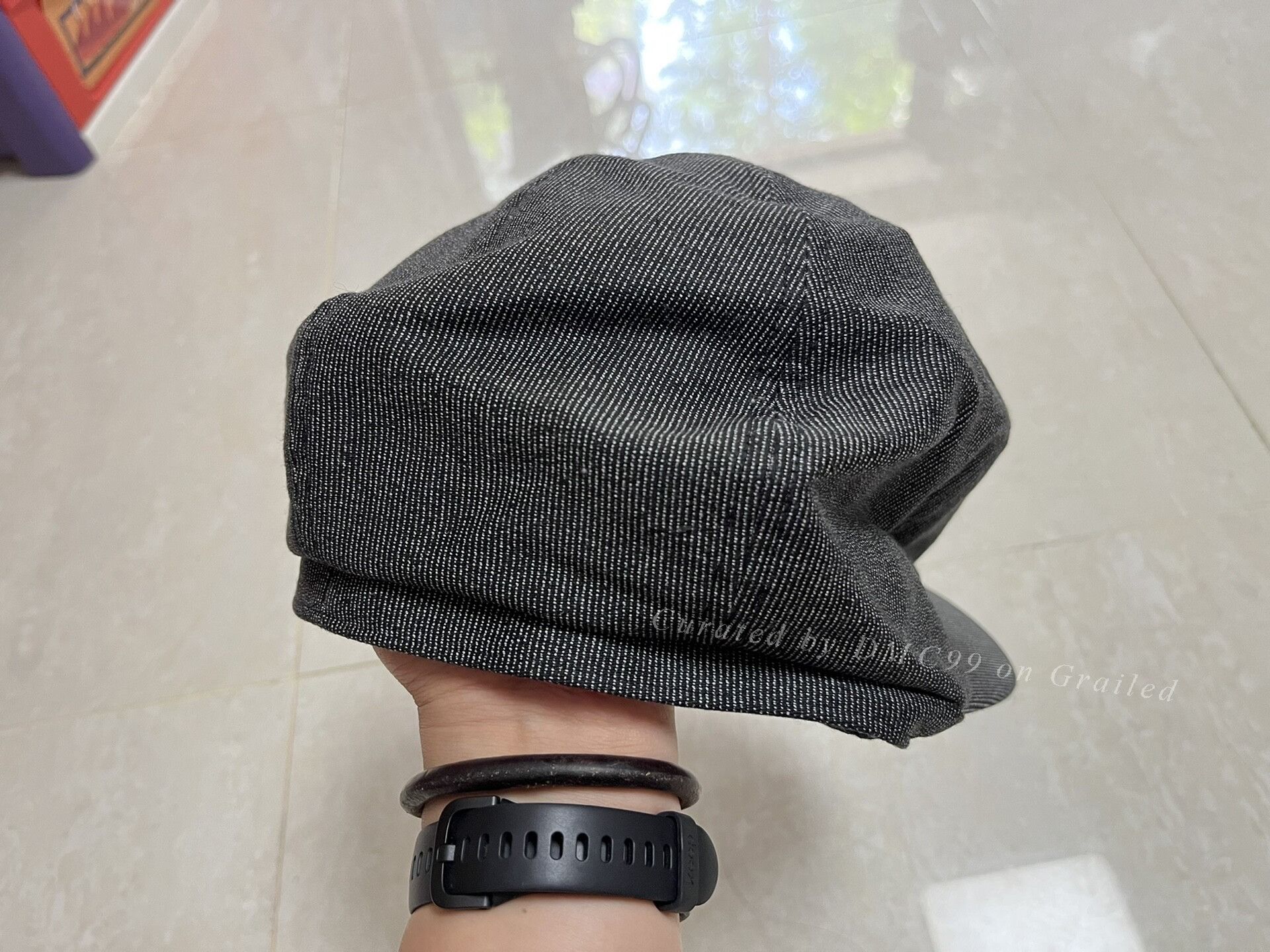 BLACK SIGN Black Sign Newsboy Cap Size ONE SIZE - 4 Thumbnail