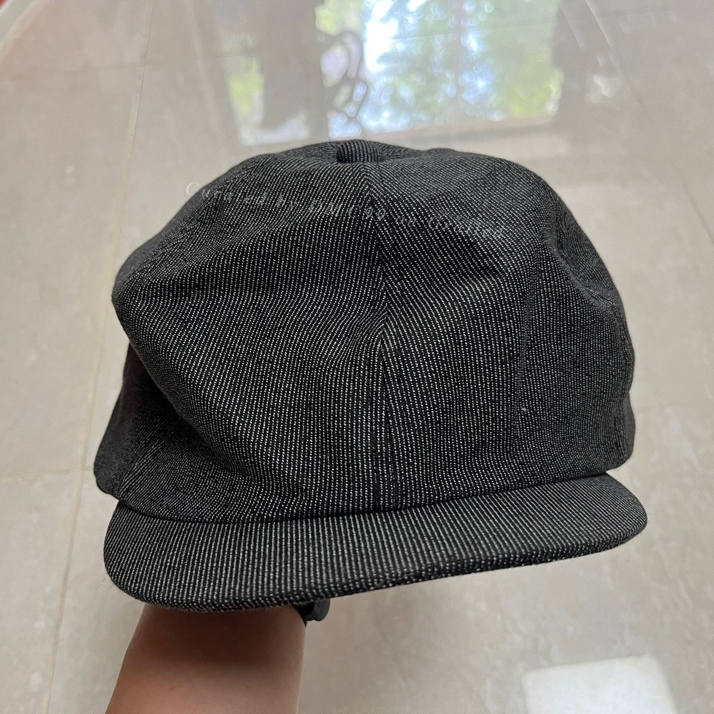 BLACK SIGN Black Sign Newsboy Cap Size ONE SIZE - 2 Thumbnail