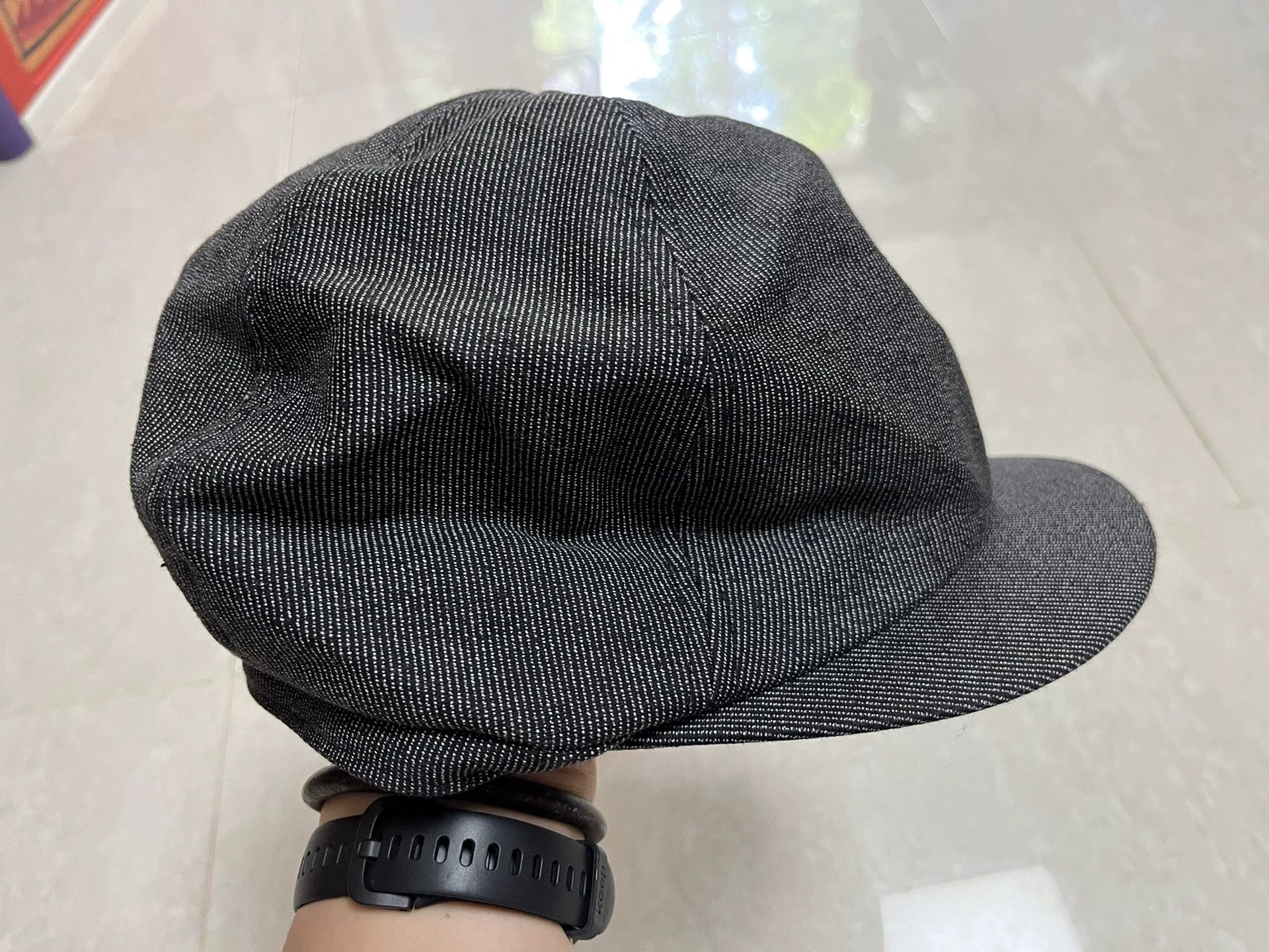 BLACK SIGN Black Sign Newsboy Cap Size ONE SIZE - 3 Thumbnail