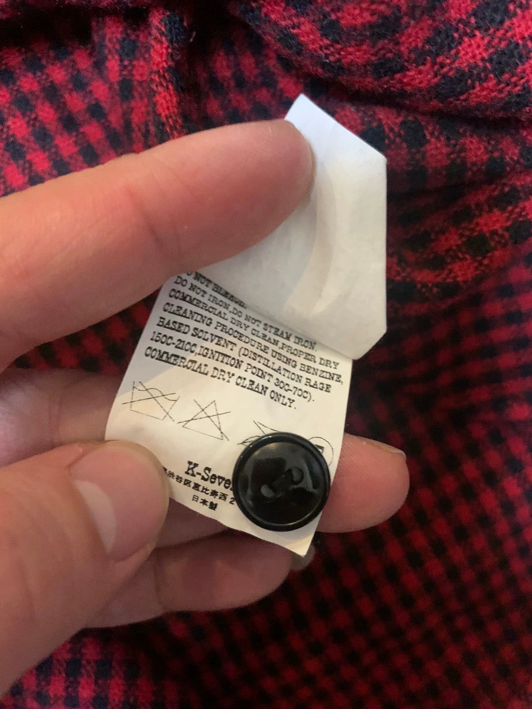 Tenderloin TENDERLOIN k-7 Wool Plaid Shirt Size US XS / EU 42 / 0 - 6 Thumbnail