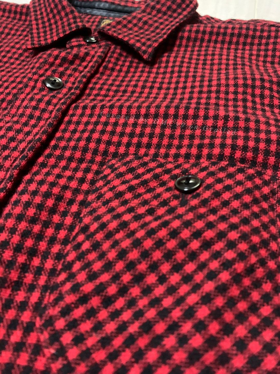 Tenderloin TENDERLOIN k-7 Wool Plaid Shirt Size US XS / EU 42 / 0 - 4 Thumbnail