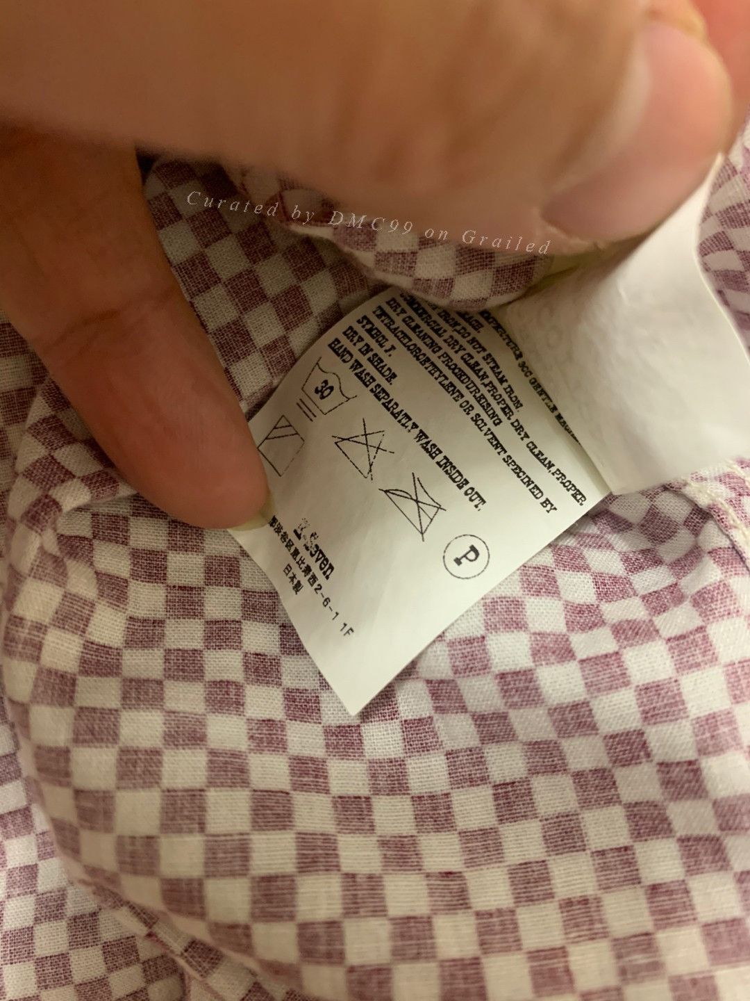 Tenderloin TENDERLOIN K-7 Red White Check Shirt Size US XS / EU 42 / 0 - 6 Thumbnail