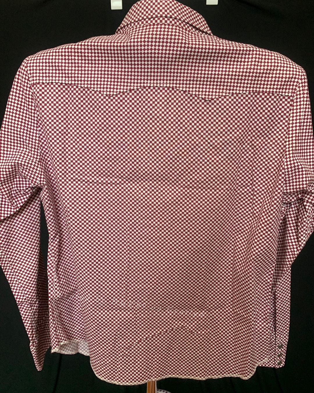 Tenderloin TENDERLOIN K-7 Red White Check Shirt Size US XS / EU 42 / 0 - 2 Thumbnail