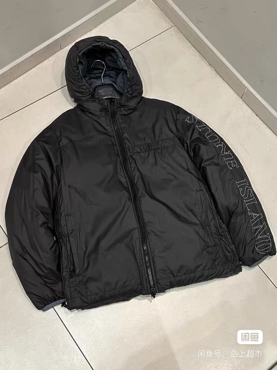 Stone Island Stone Island FW23 Nylon Metal Reversible Hooded Down Jacket Size US XL / EU 56 / 4 - 6 Thumbnail