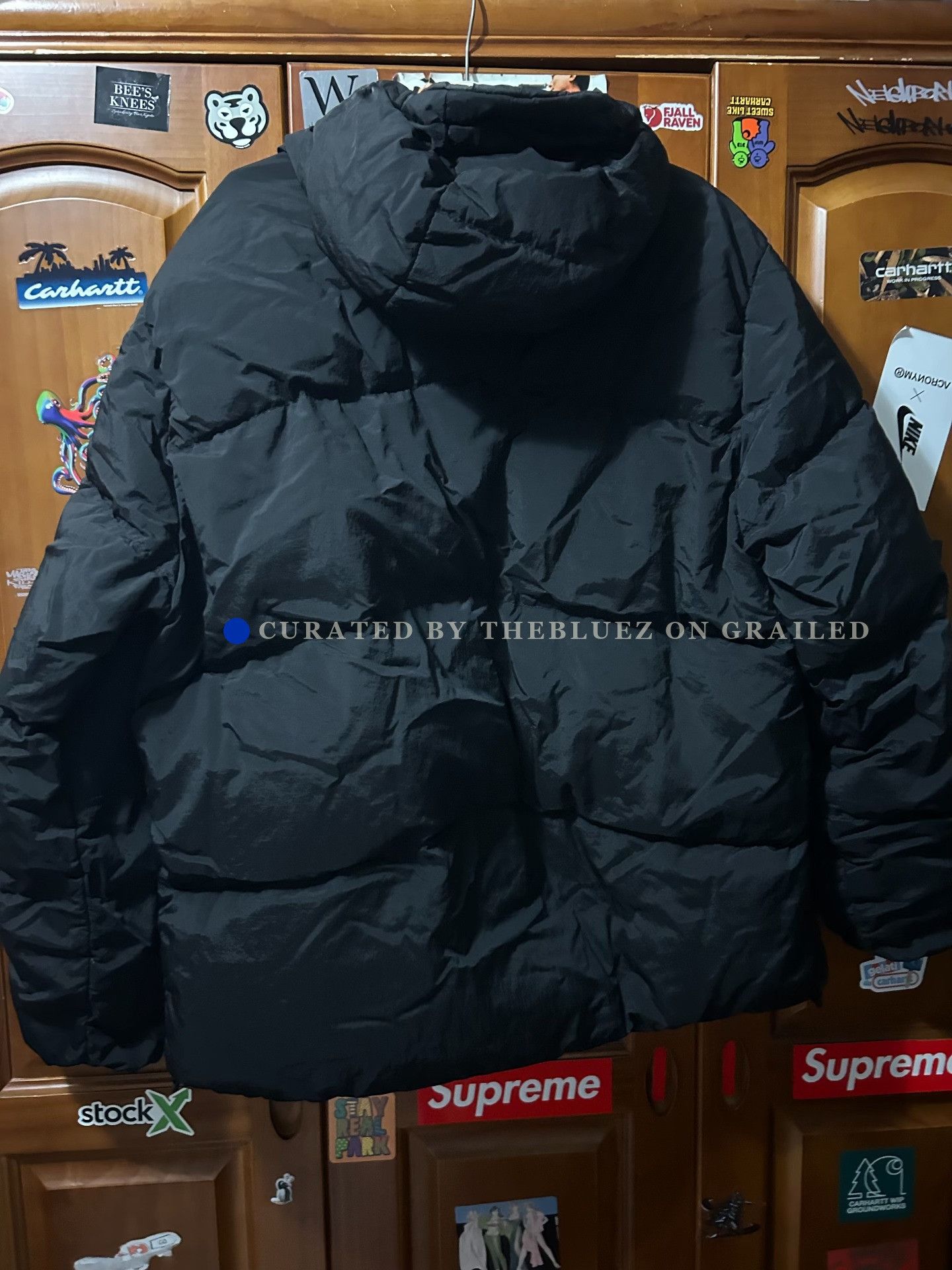 Stone Island Stone Island FW23 Nylon Metal Reversible Hooded Down Jacket Size US XL / EU 56 / 4 - 2 Thumbnail