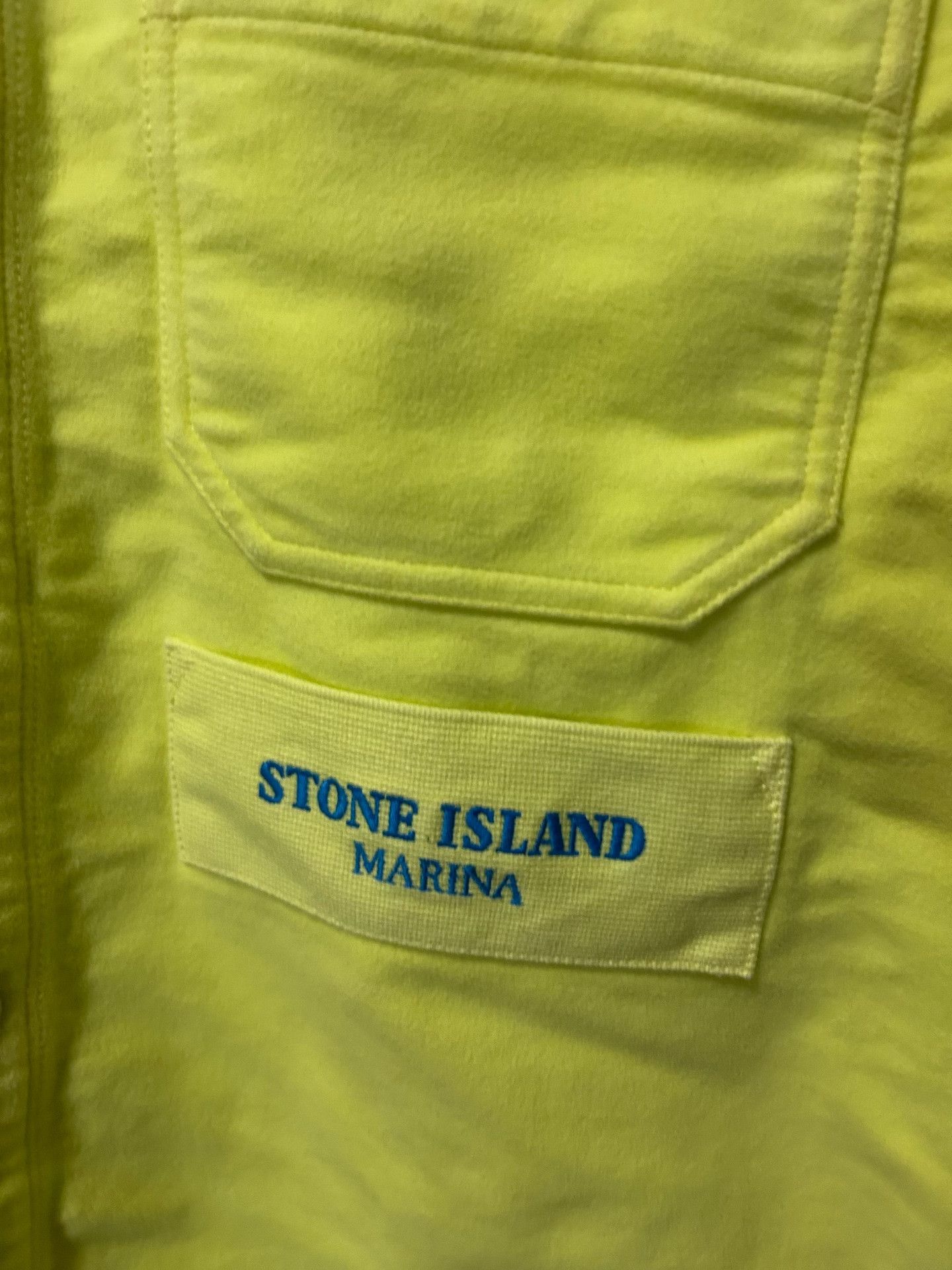 Stone Island Stone Island FW24 Marina Logo Button Shirt Size US L / EU 52-54 / 3 - 6 Thumbnail