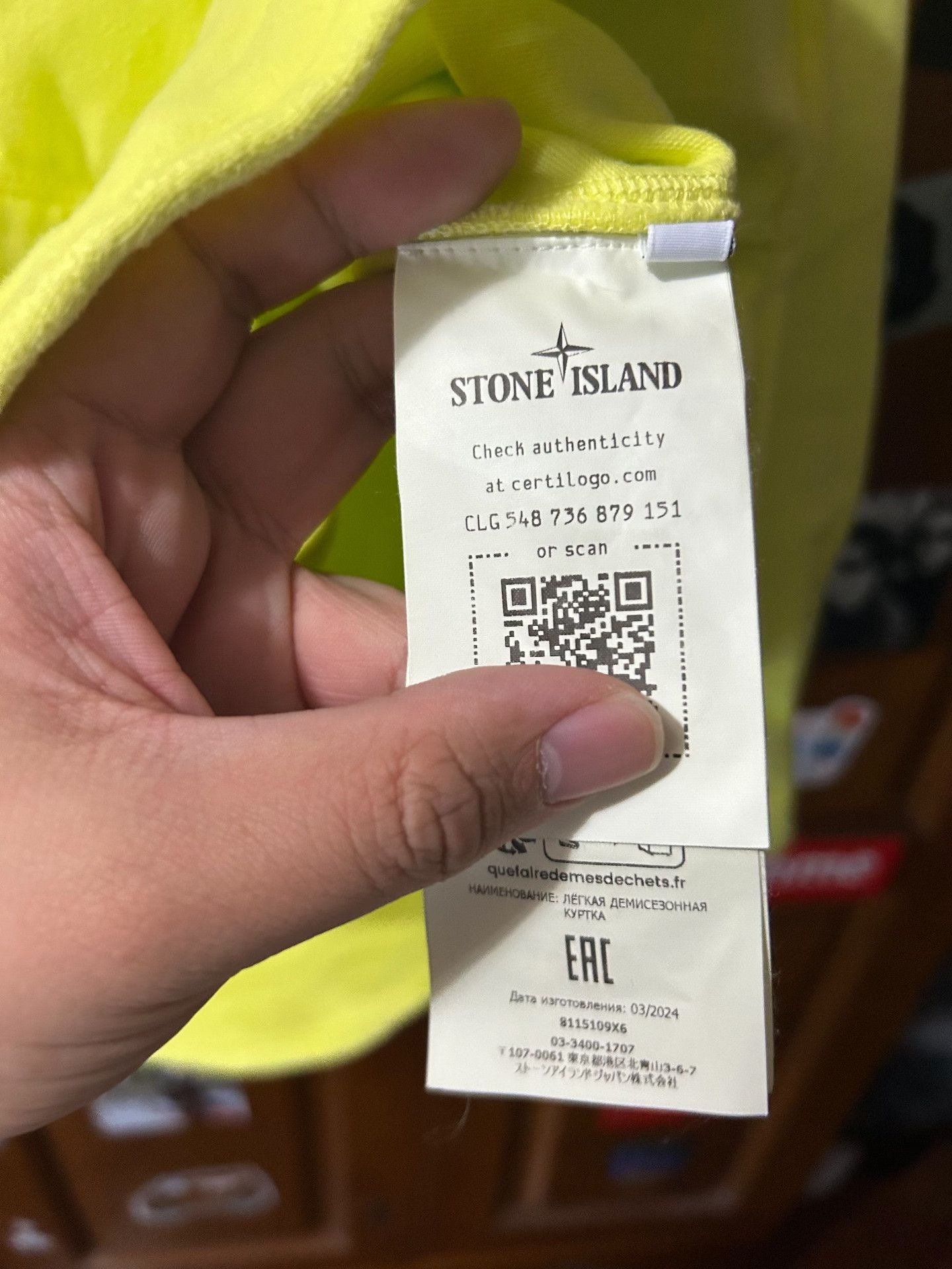 Stone Island Stone Island FW24 Marina Logo Button Shirt Size US L / EU 52-54 / 3 - 7 Thumbnail