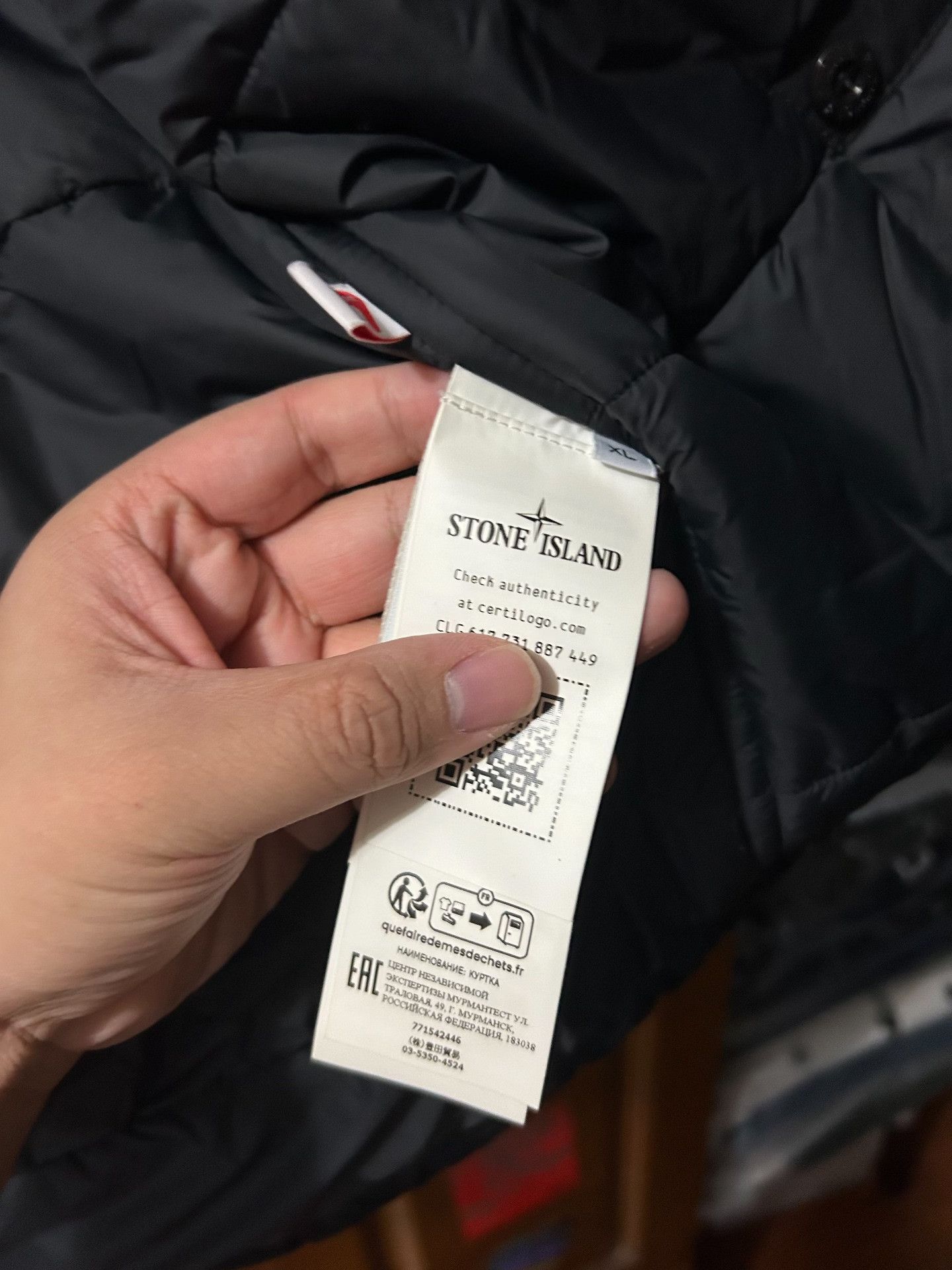 Stone Island Stone Island FW22 Hyper Dense Logo Jacket Size US XL / EU 56 / 4 - 7 Thumbnail