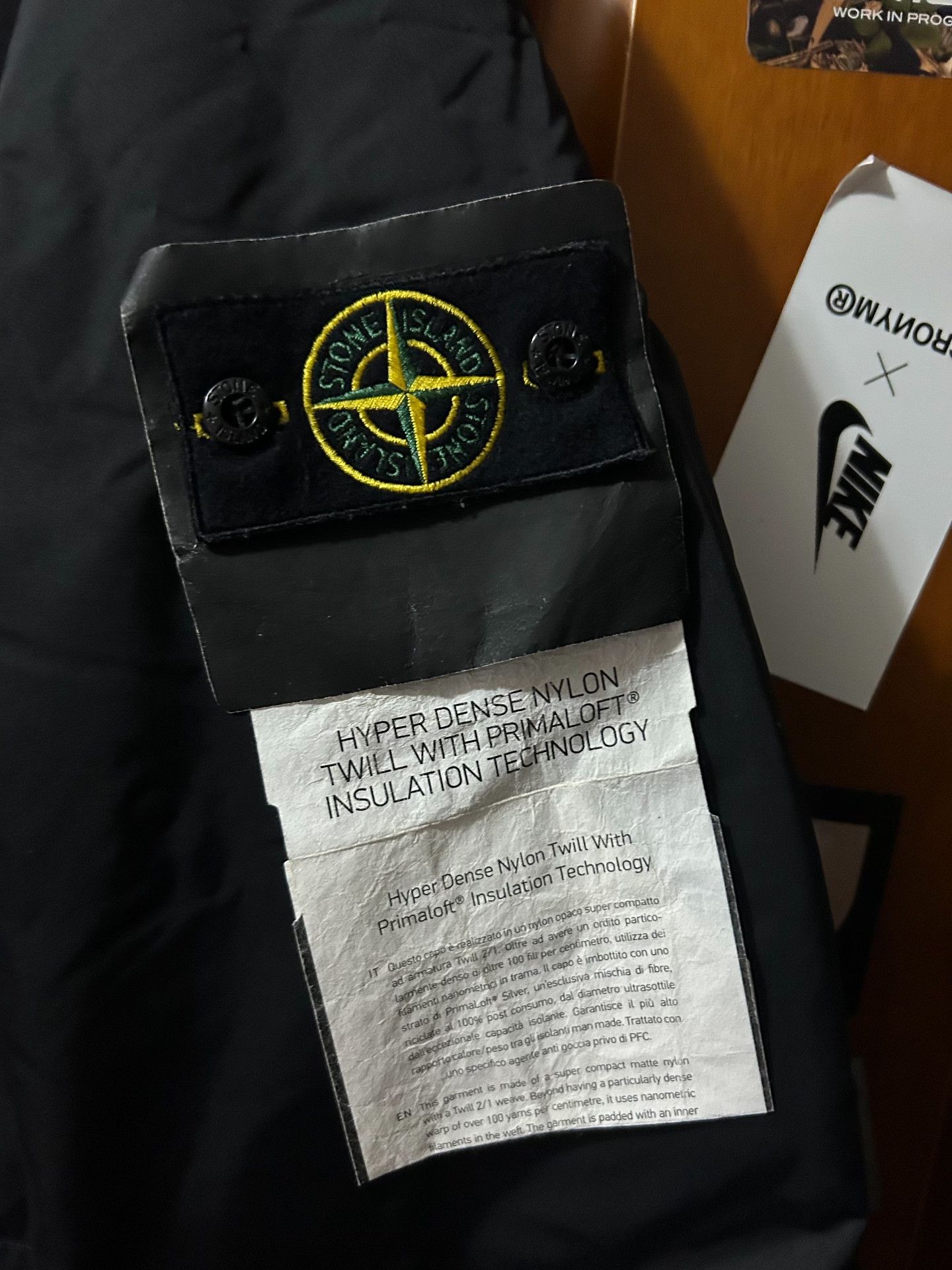 Stone Island Stone Island FW22 Hyper Dense Logo Jacket Size US XL / EU 56 / 4 - 4 Thumbnail