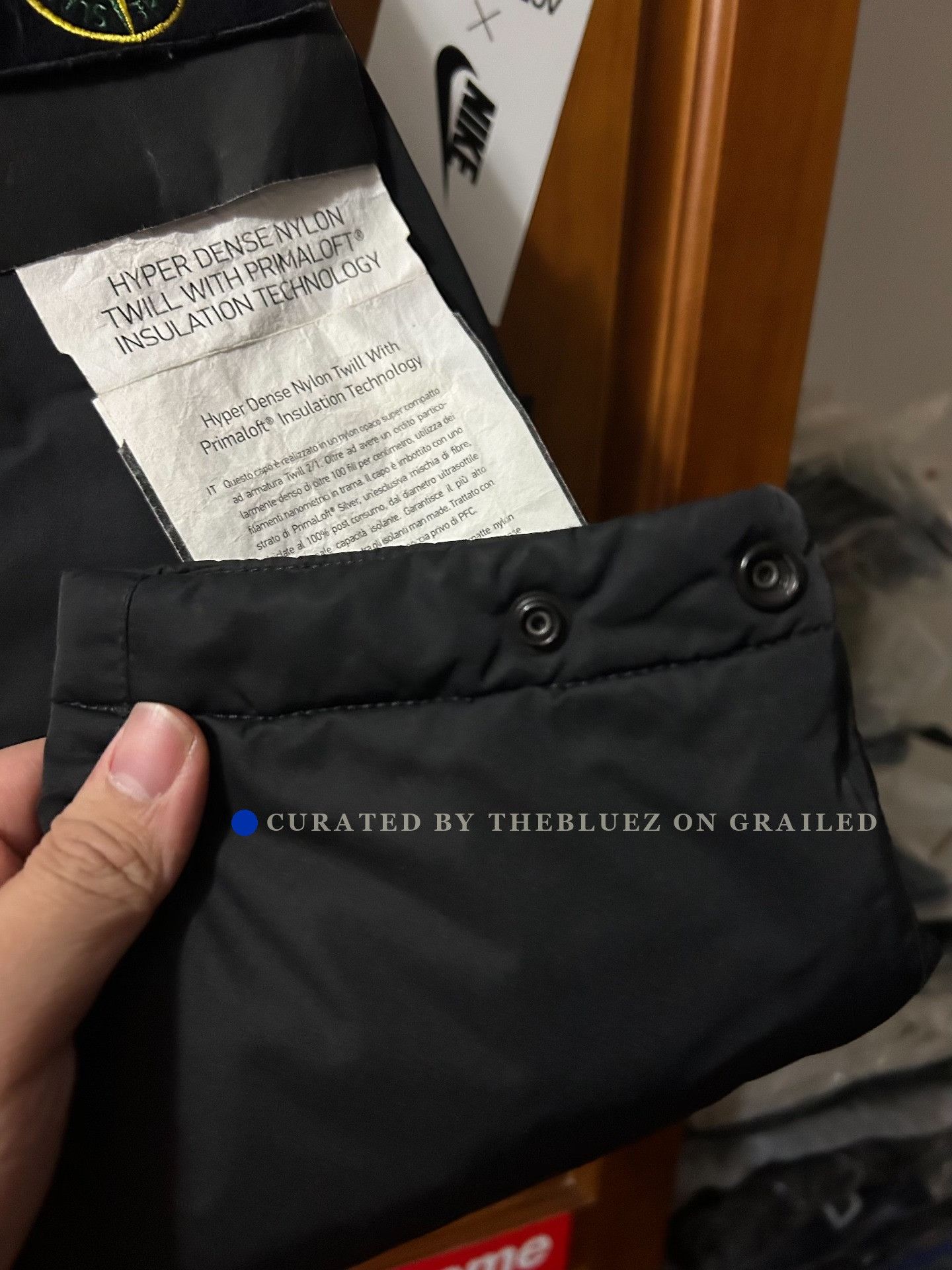 Stone Island Stone Island FW22 Hyper Dense Logo Jacket Size US XL / EU 56 / 4 - 5 Thumbnail