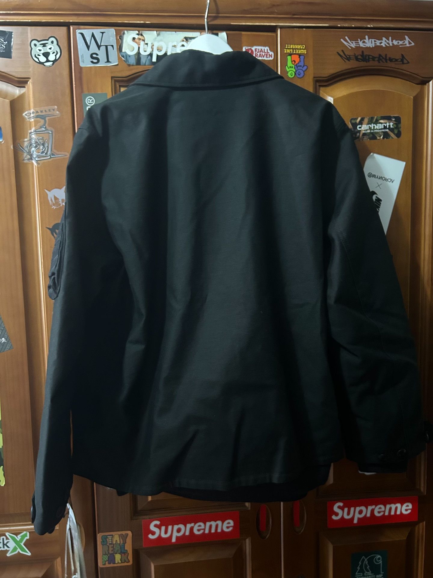 Sacai Sacai x WTAPS 25SS Cotton Satin Jacket Size US M / EU 48-50 / 2 - 2 Thumbnail
