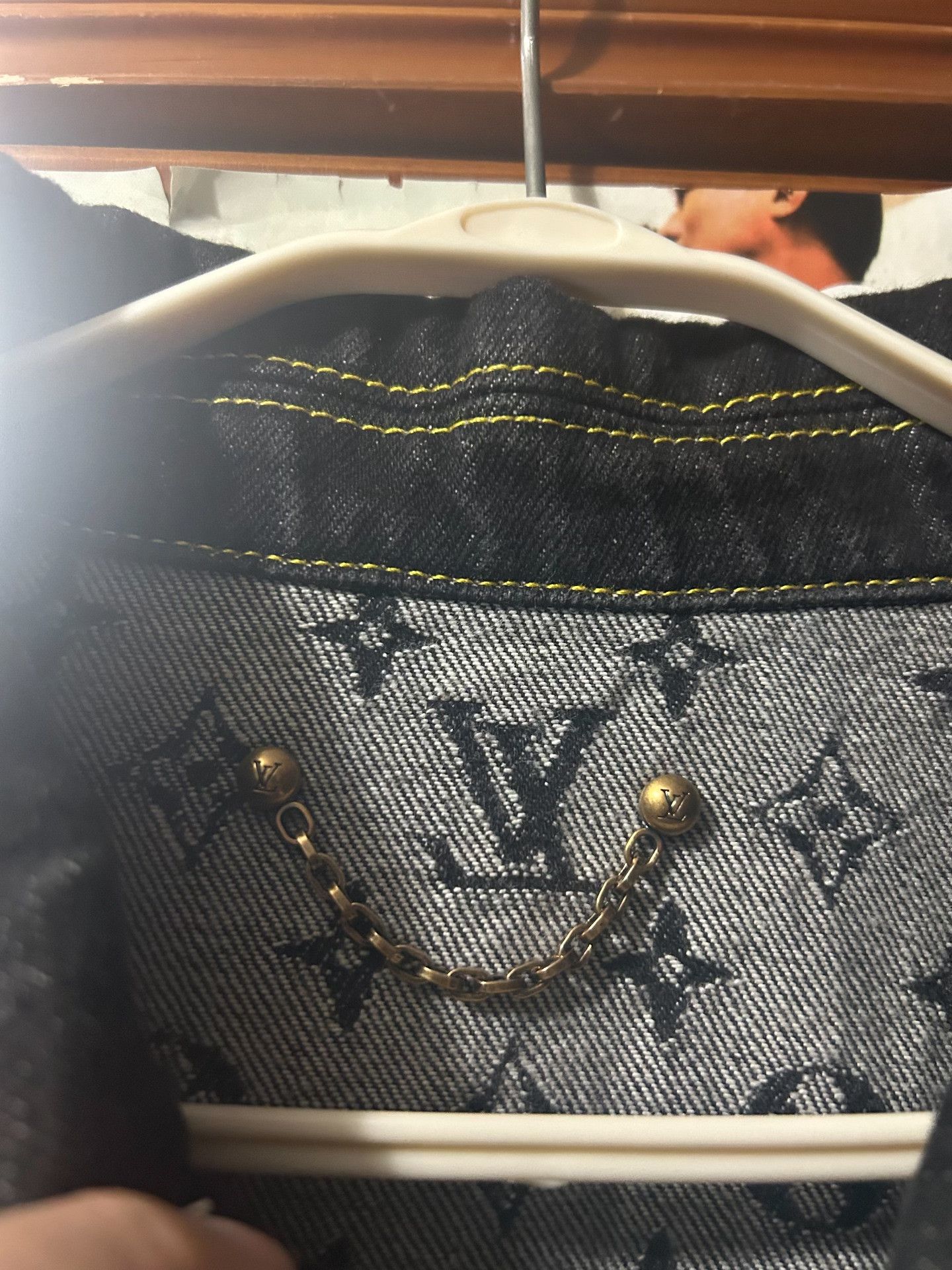 Louis Vuitton Louis Vuitton Nigo Men's Monogram Denim Jacket Size US M / EU 48-50 / 2 - 3 Thumbnail