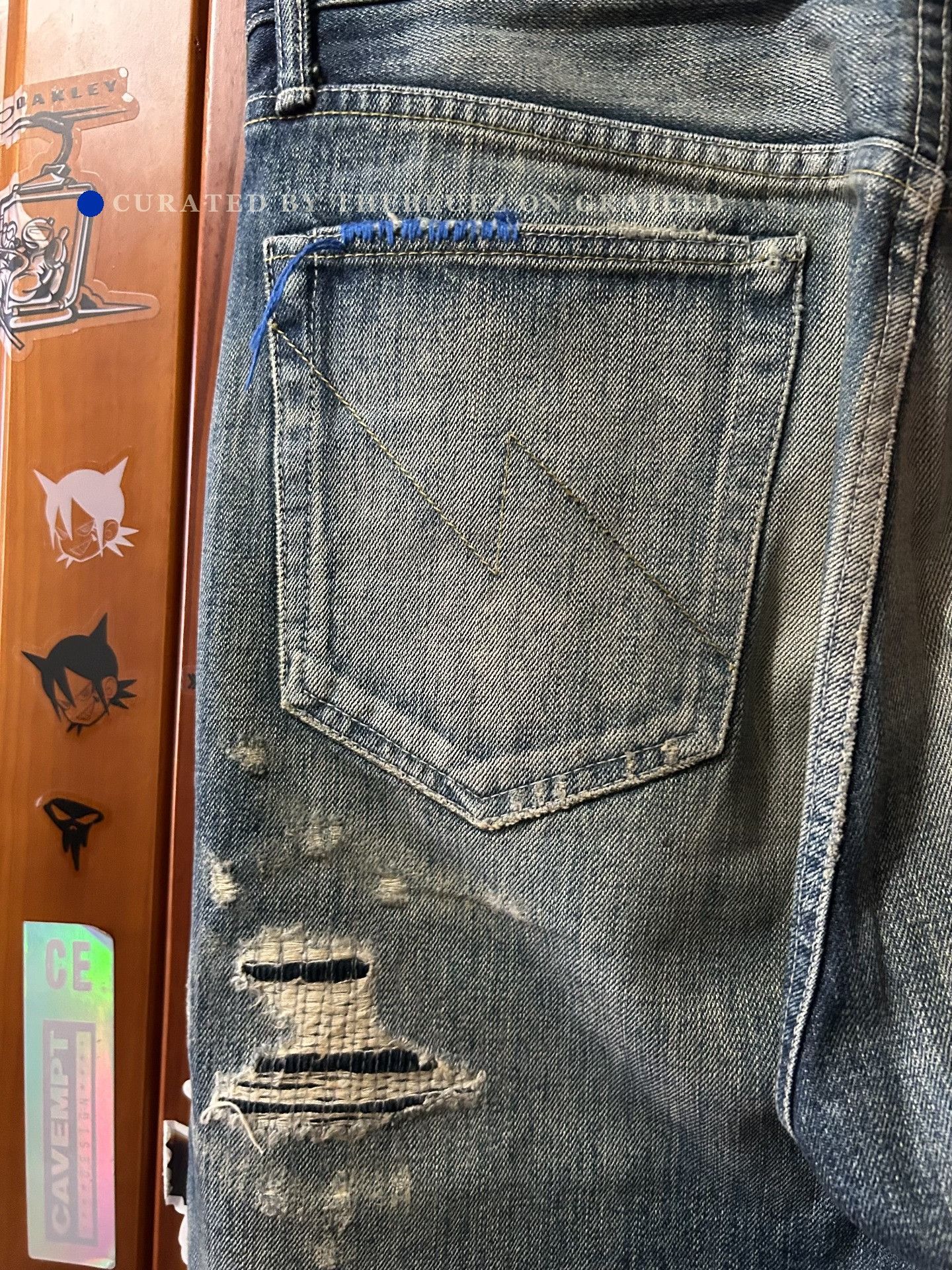 Neighborhood NEIGHBORHOOD 22AW SAVAGE DP MID Washed Denim Size US 30 / EU 46 - 6 Thumbnail