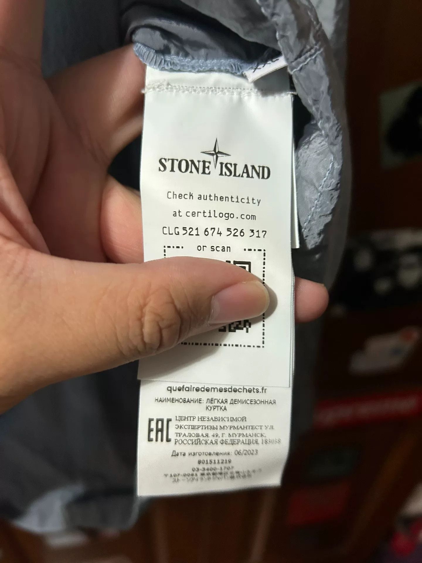 Stone Island Stone Island SS24 Nylon Metal Collar Jacket Size US XXL / EU 58 / 5 - 7 Thumbnail