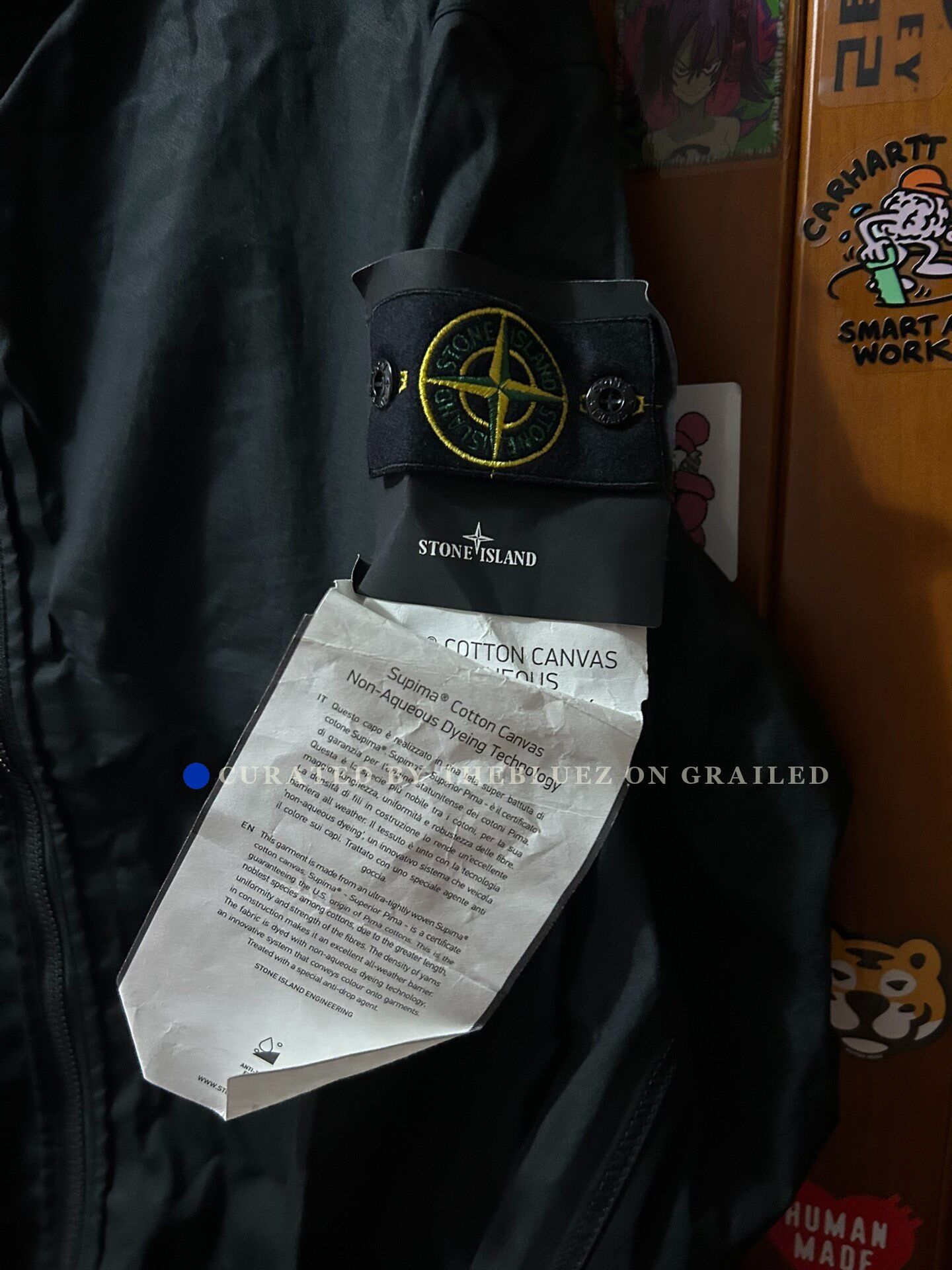 Stone Island Stone Island SS25 Supima Cotton Hooded Jacket Size US M / EU 48-50 / 2 - 3 Thumbnail
