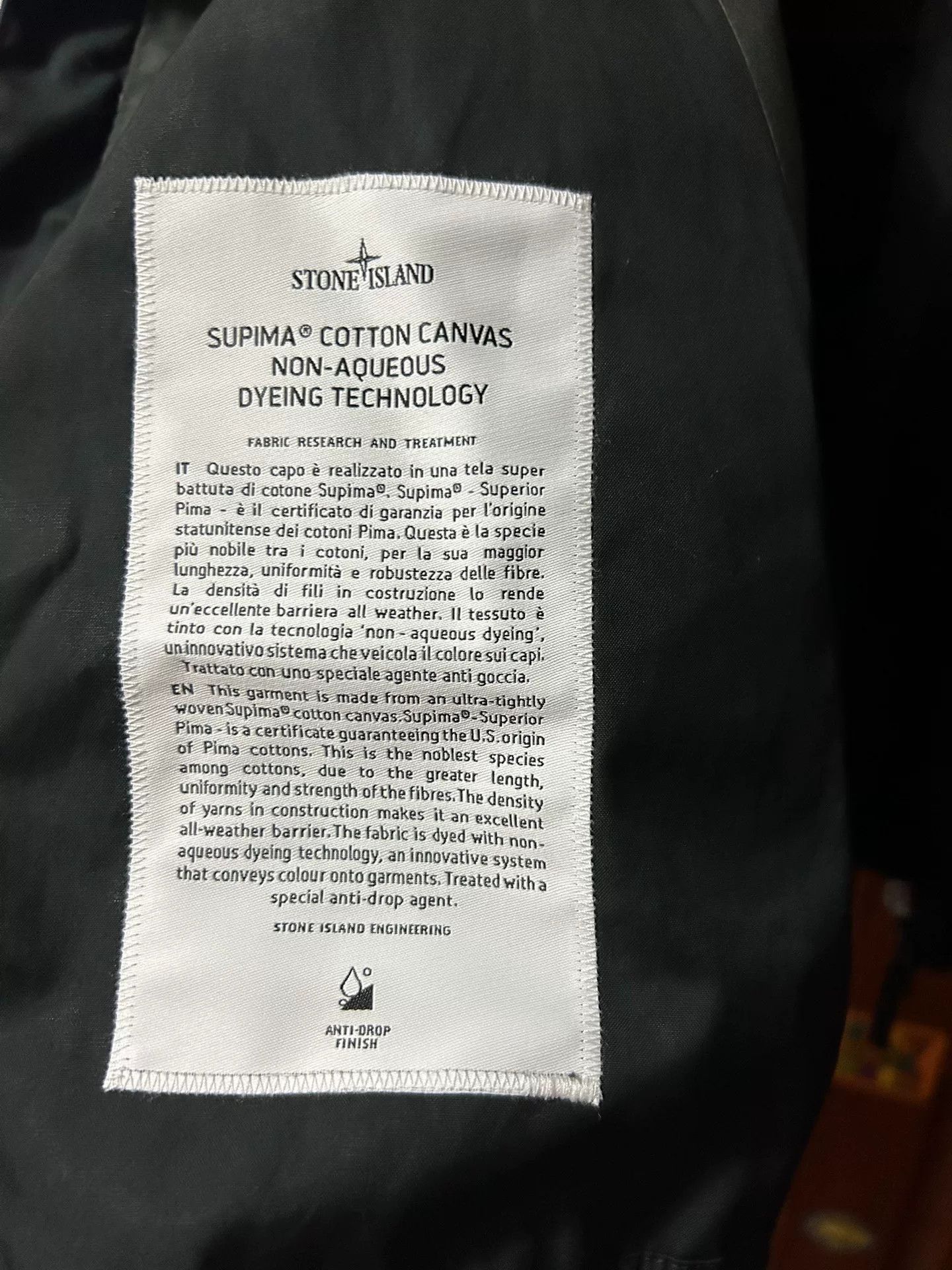 Stone Island Stone Island SS25 Supima Cotton Hooded Jacket Size US M / EU 48-50 / 2 - 5 Thumbnail