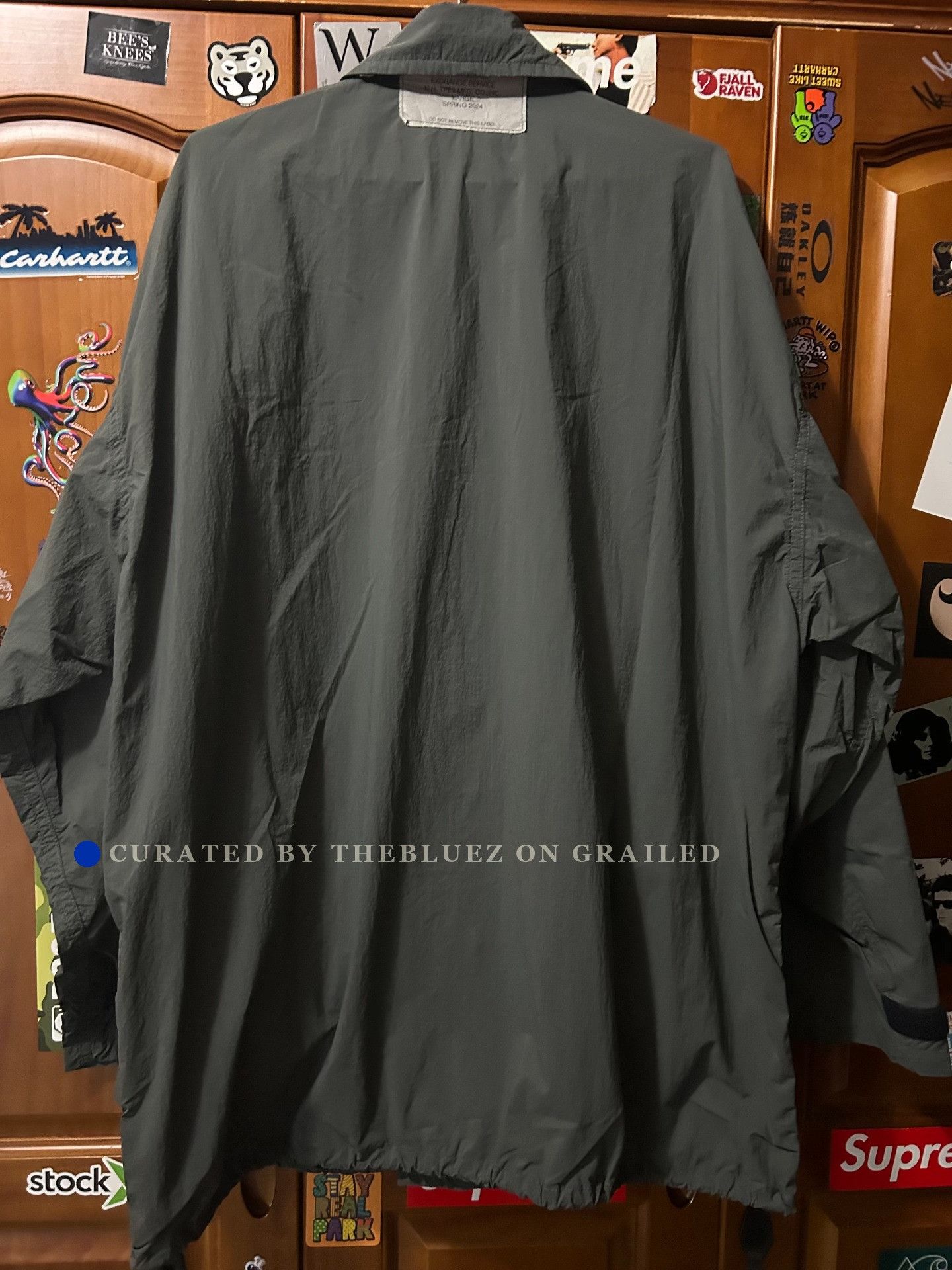N.Hoolywood N.HOOLYWOOD SS24 Military Nylon Blouson Size US XXS / EU 40 - 2 Thumbnail