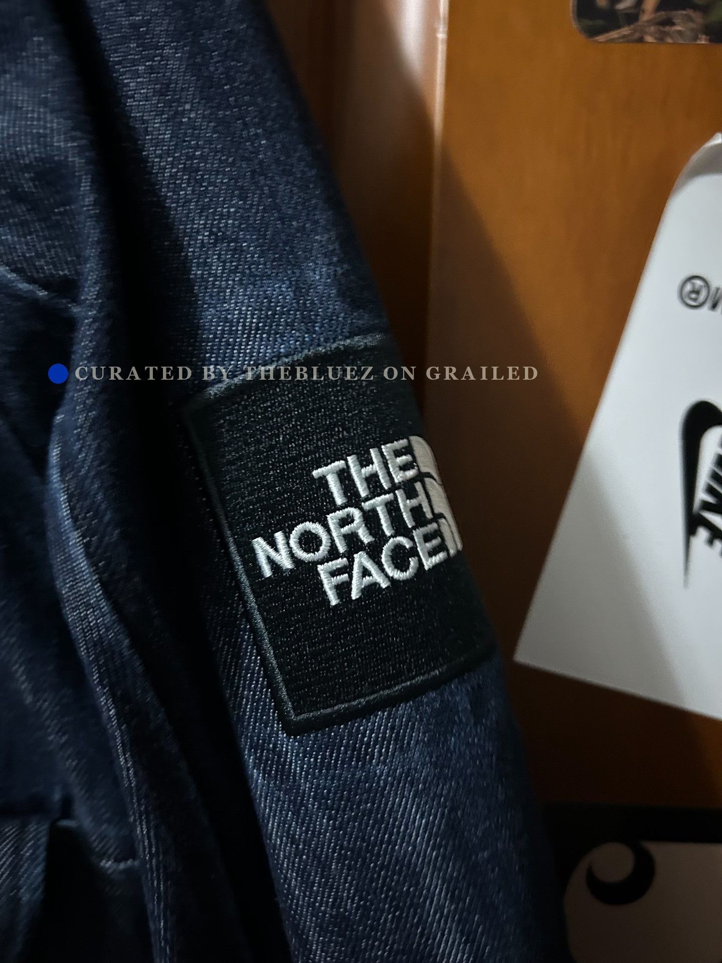 The North Face The North Face UE Denim Half-Zip Jacket Size US XL / EU 56 / 4 - 4 Thumbnail