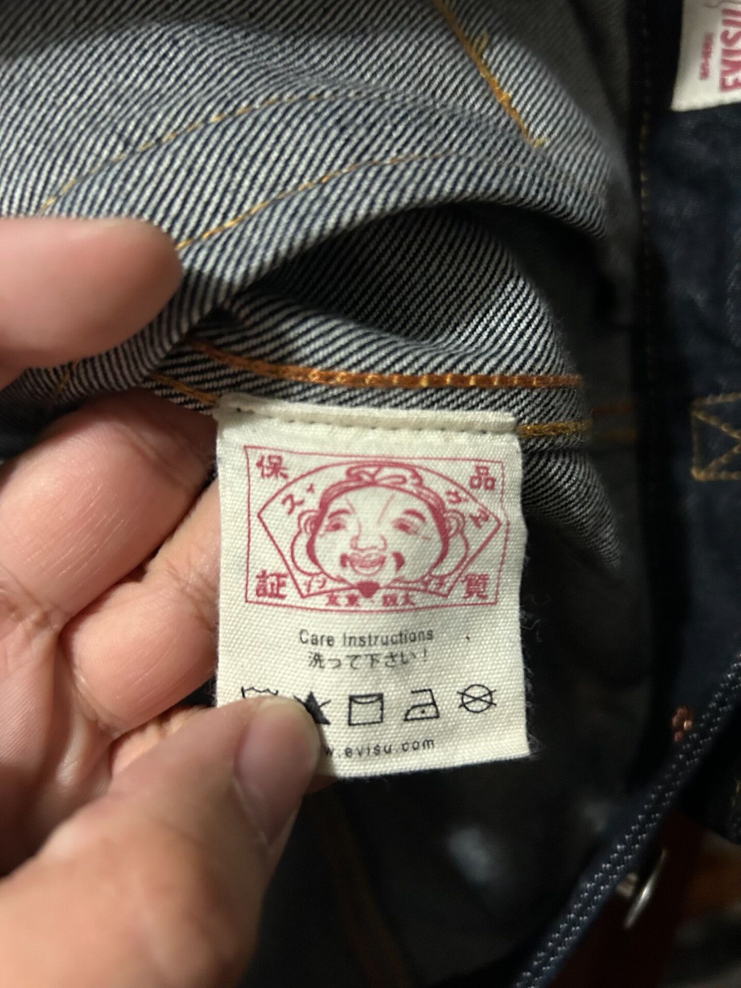 Evisu Evisu Seagull Hooded Denim Jacket Size US L / EU 52-54 / 3 - 6 Thumbnail