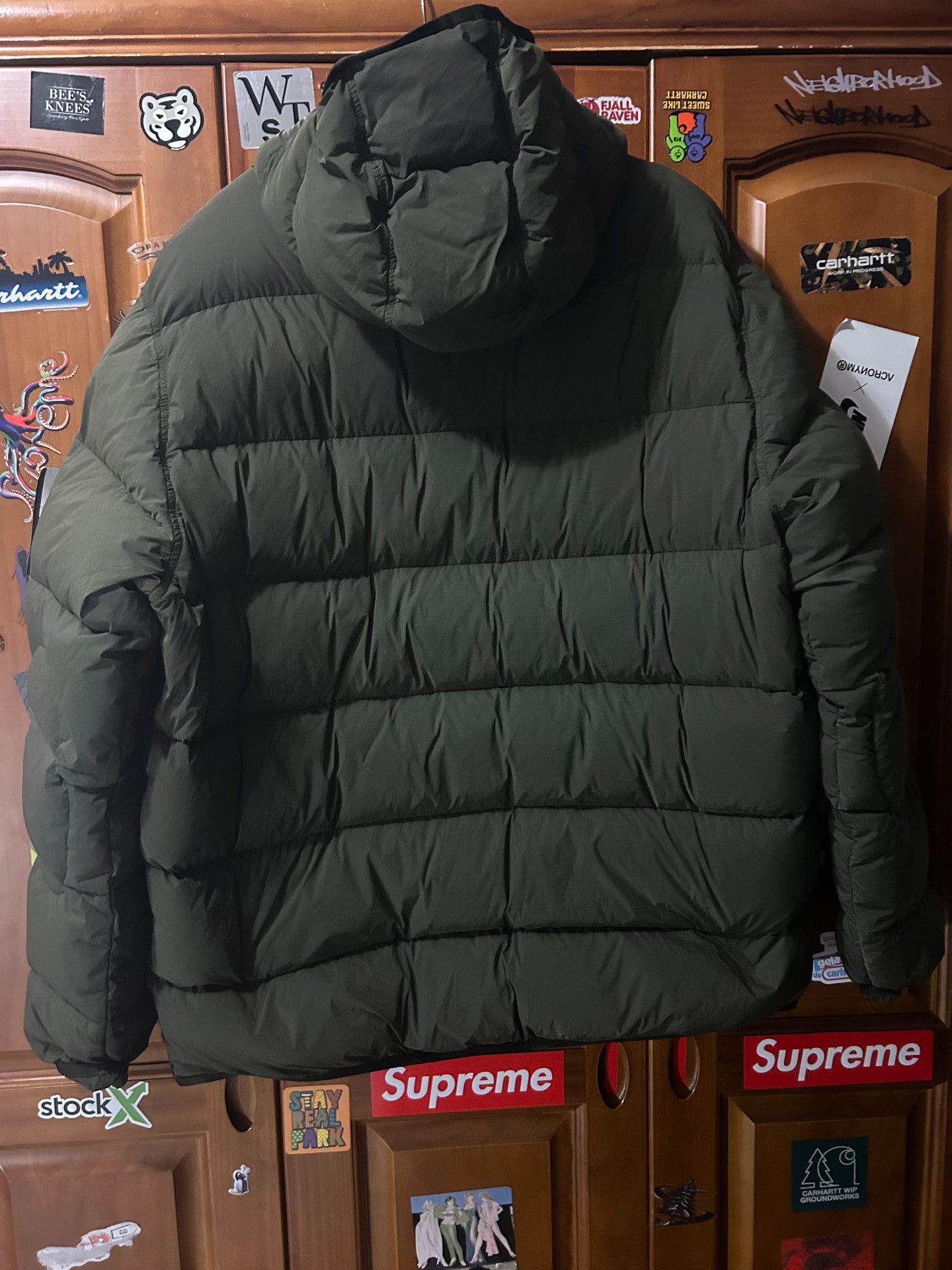 Stone Island Stone Island FW23 Metal Nylon Hooded Down Jacket Size US XL / EU 56 / 4 - 2 Thumbnail