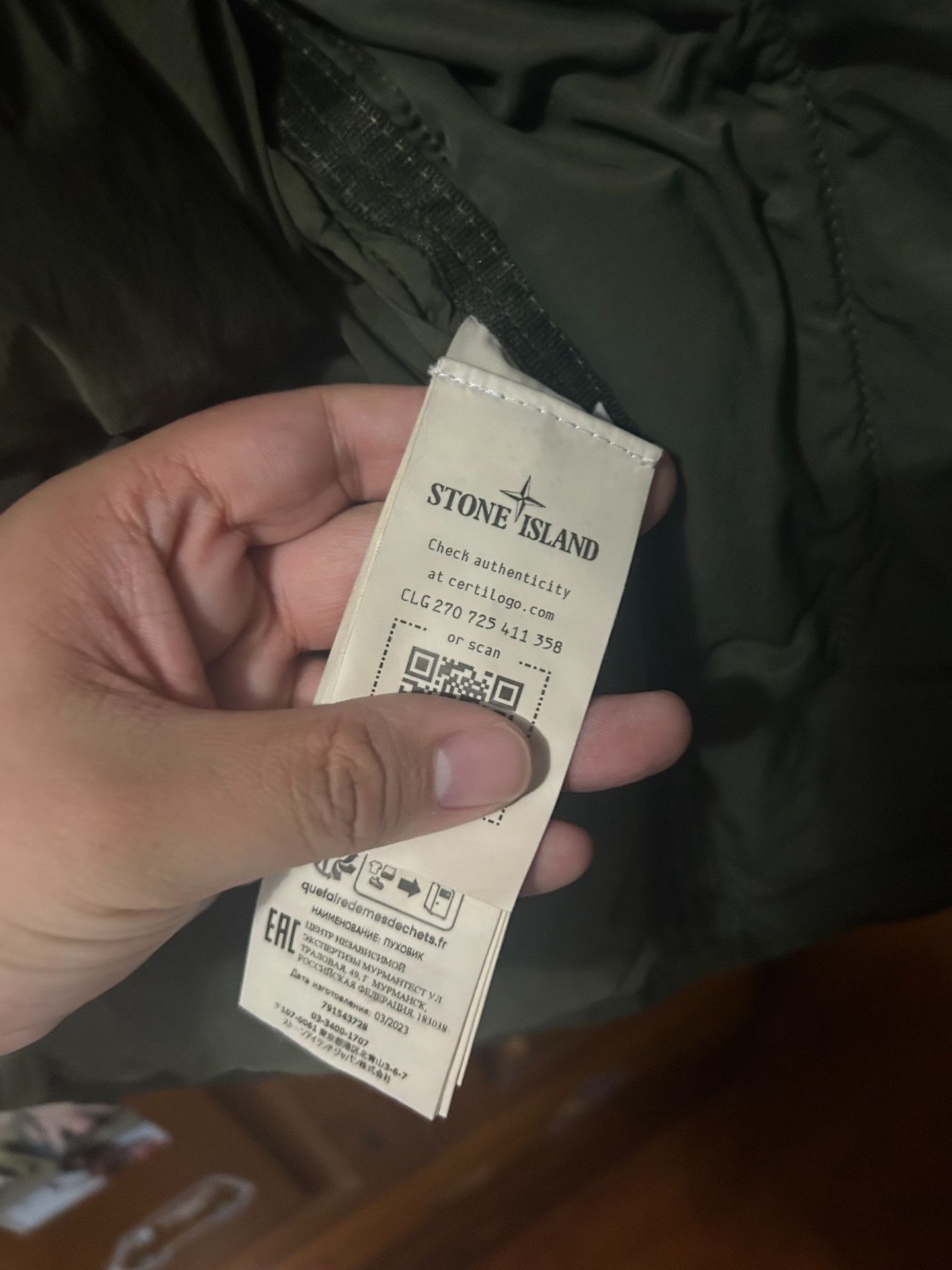 Stone Island Stone Island FW23 Metal Nylon Hooded Down Jacket Size US XL / EU 56 / 4 - 7 Thumbnail