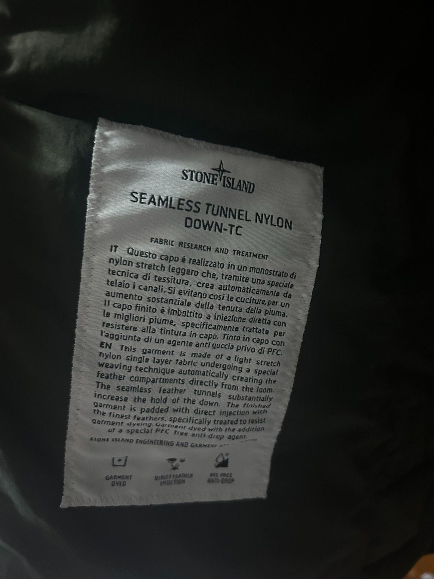 Stone Island Stone Island FW23 Metal Nylon Hooded Down Jacket Size US XL / EU 56 / 4 - 6 Thumbnail