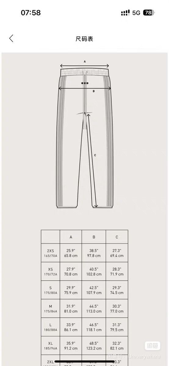 Fear of God Fear of God Athletics x adidas SS24 Sweatpant Size US 28 / EU 44 - 7 Thumbnail
