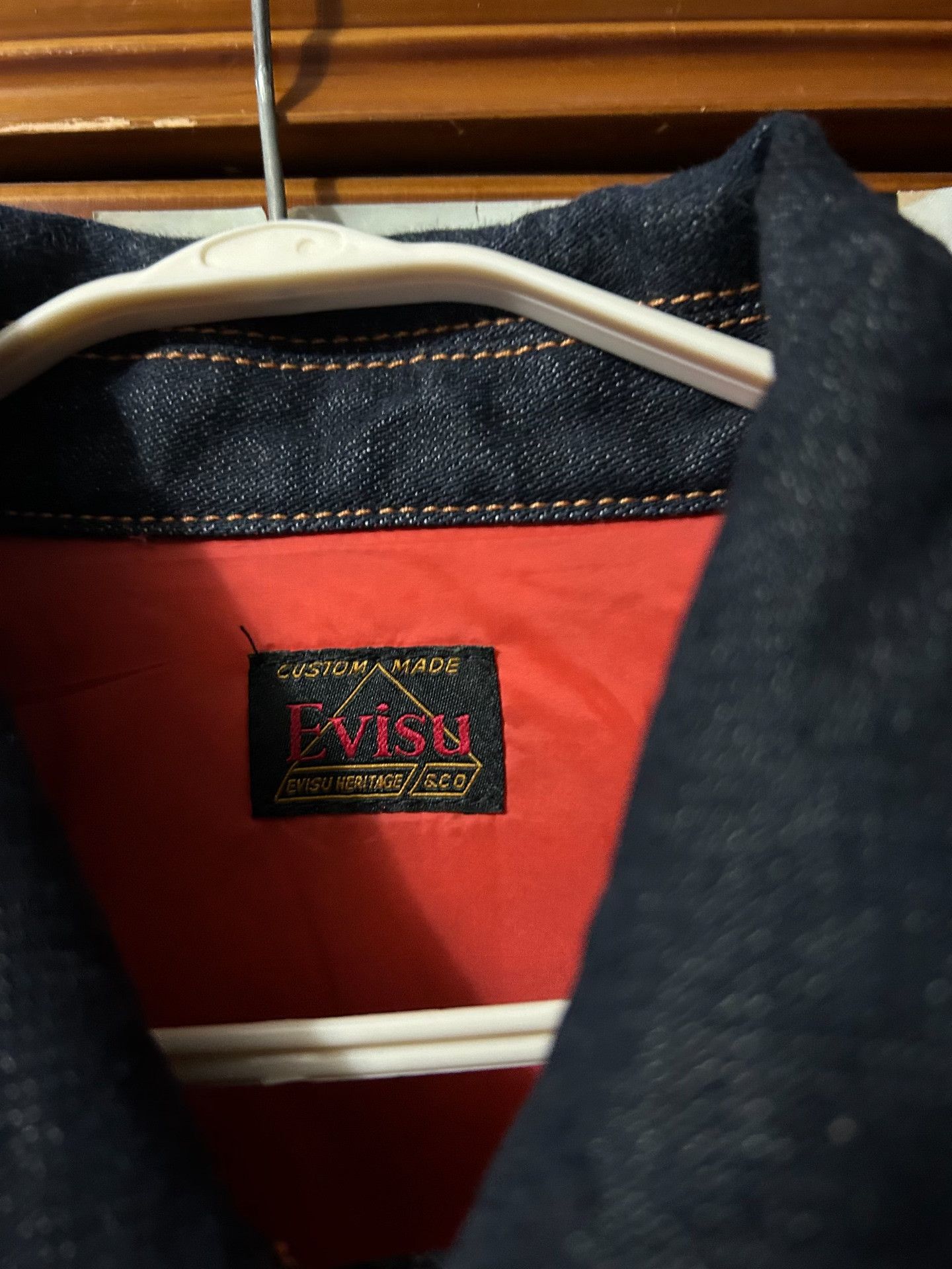 Evisu Evisu Men's Denim Jacket M Size US M / EU 48-50 / 2 - 3 Thumbnail