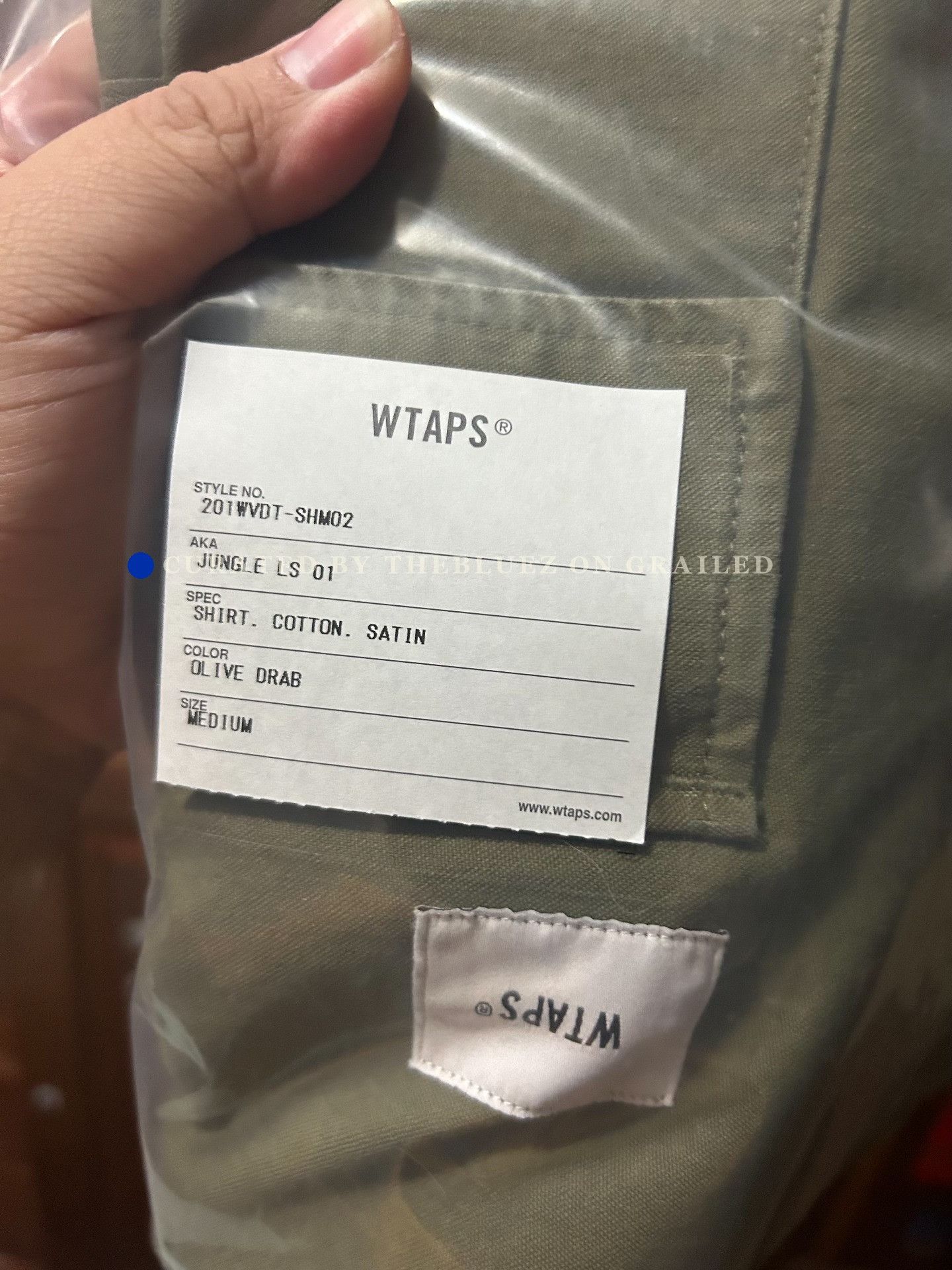 Wtaps WTAPS 20SS JUNGLE LS 01 SHIRT Size US M / EU 48-50 / 2 - 7 Thumbnail