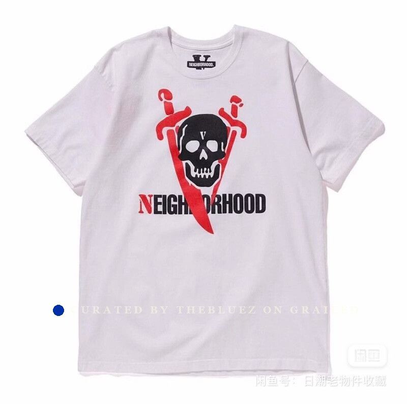 Neighborhood NEIGHBORHOOD VLONE 19SS Skull Tee Size US XL / EU 56 / 4 - 4 Thumbnail