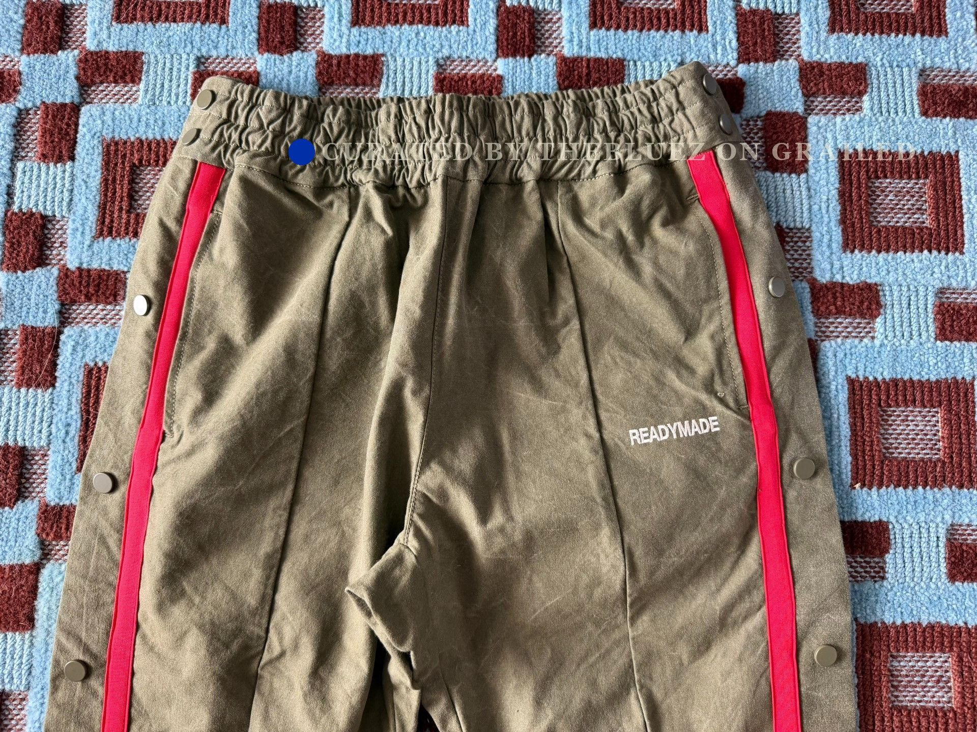 READYMADE ReadyMade Side Snap Track Pants Size US 26 / EU 42 - 2 Thumbnail