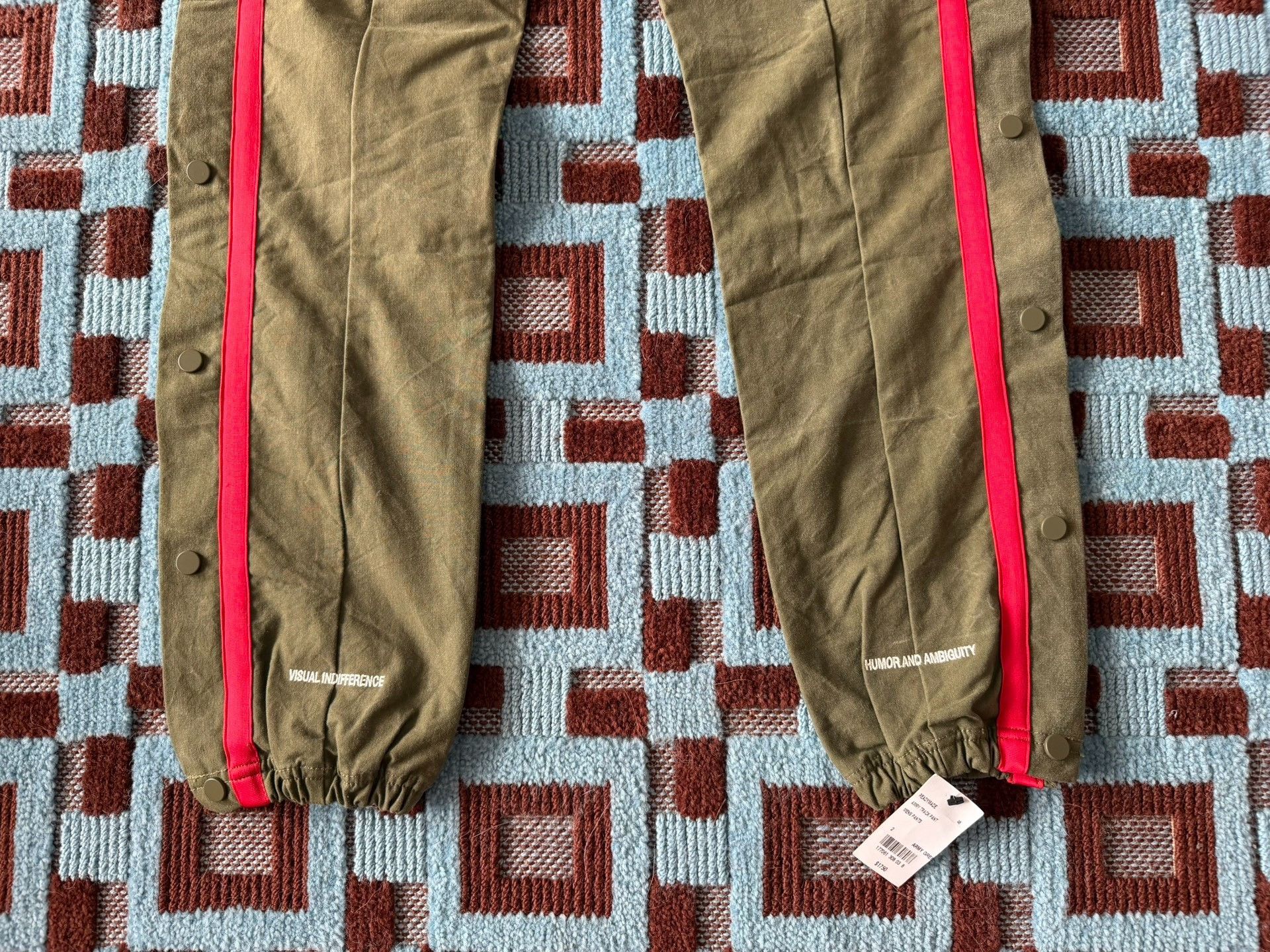 READYMADE ReadyMade Side Snap Track Pants Size US 26 / EU 42 - 3 Thumbnail