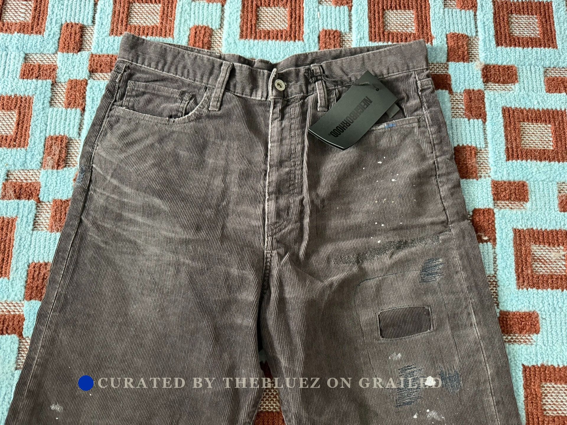 Neighborhood NEIGHBORHOOD 22AW Corduroy Casual Pants Size US 30 / EU 46 - 2 Thumbnail
