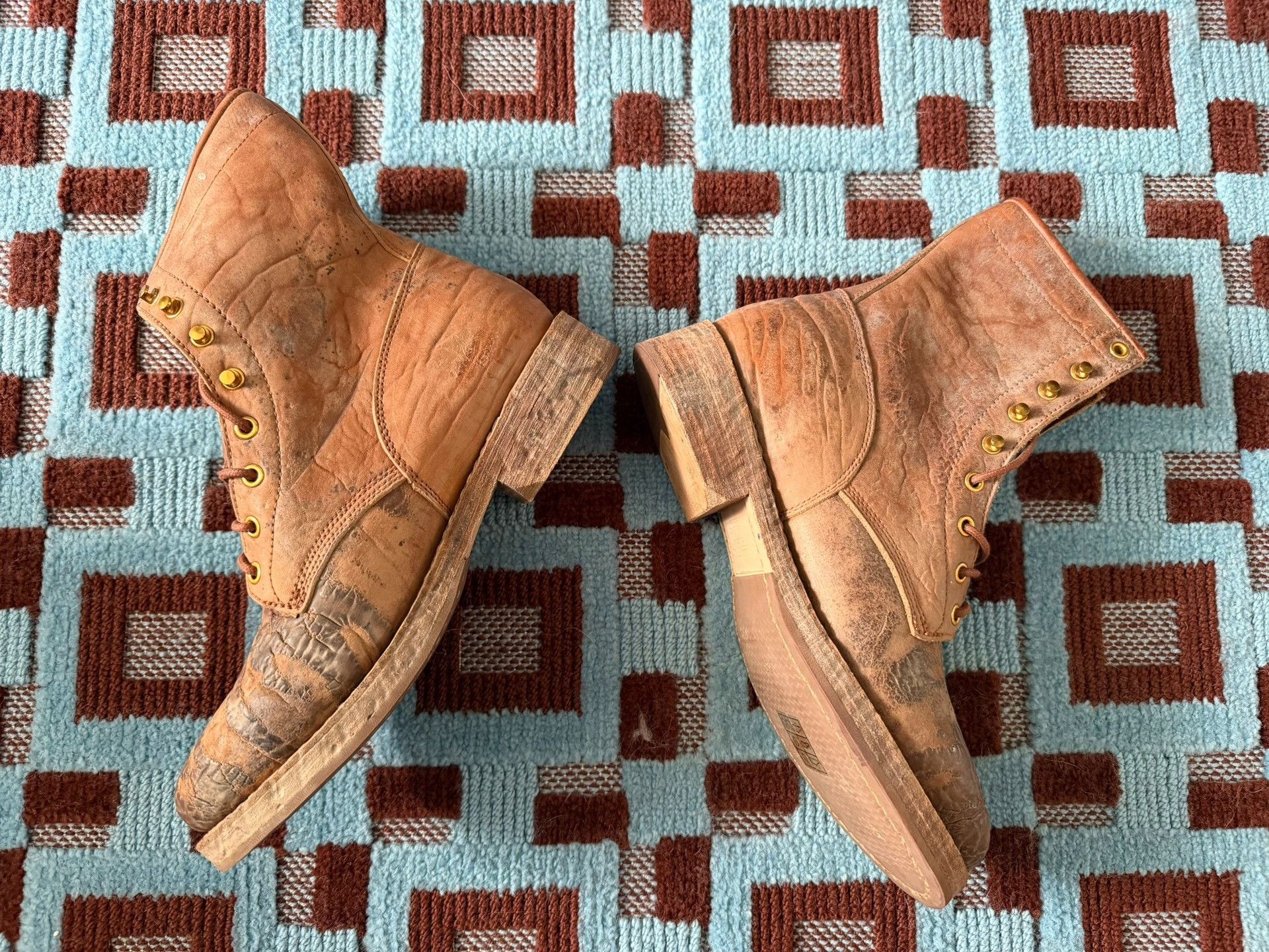 Visvim VISVIM 24SS BATTALION BOOTS-FOLK Size US 10 / EU 43 - 5 Thumbnail