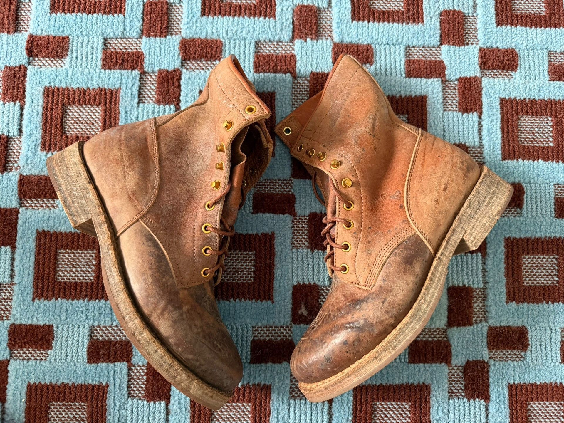 Visvim VISVIM 24SS BATTALION BOOTS-FOLK Size US 10 / EU 43 - 3 Thumbnail