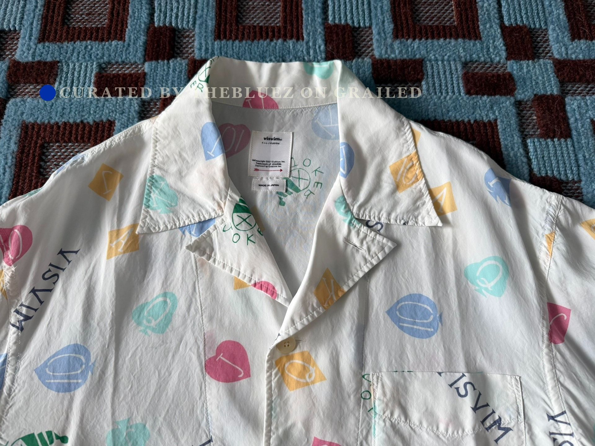 Visvim VISVIM 20SS CATSKILL S/S TRUMPS SHIRT Size US M / EU 48-50 / 2 - 2 Thumbnail