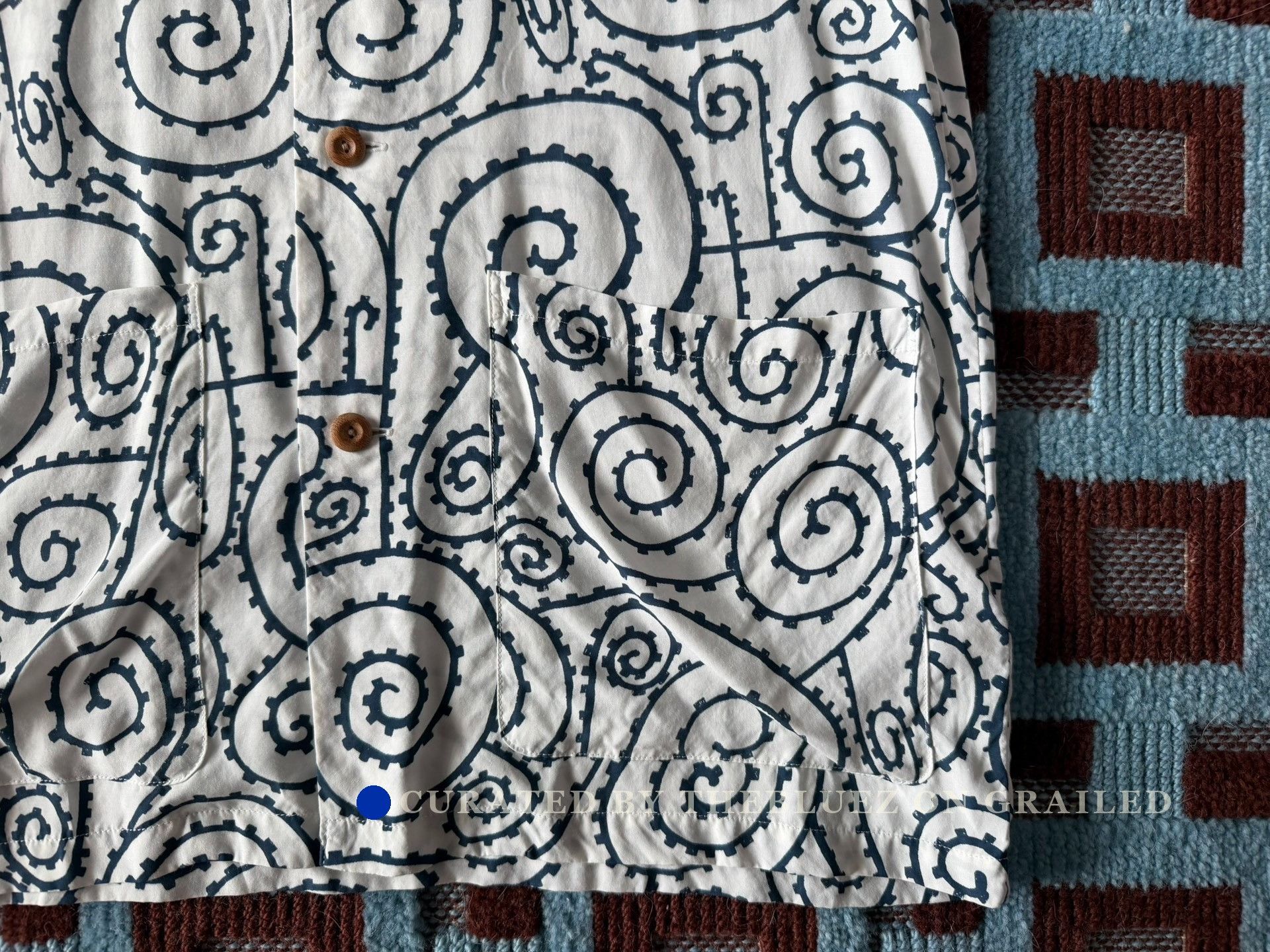 Visvim VISVIM 18SS Duke Shirt S/S Foliage Size US M / EU 48-50 / 2 - 3 Thumbnail