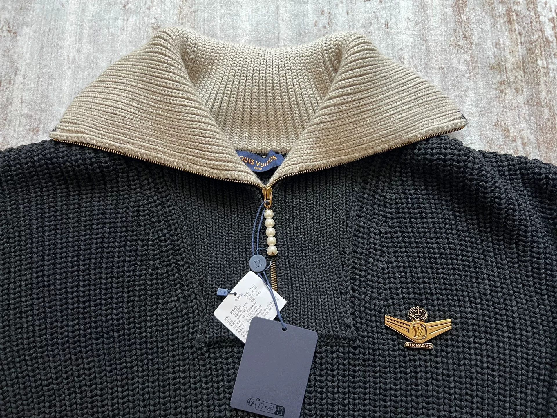 Louis Vuitton Louis Vuitton 25SS Aviator Sweater Size US L / EU 52-54 / 3 - 2 Thumbnail