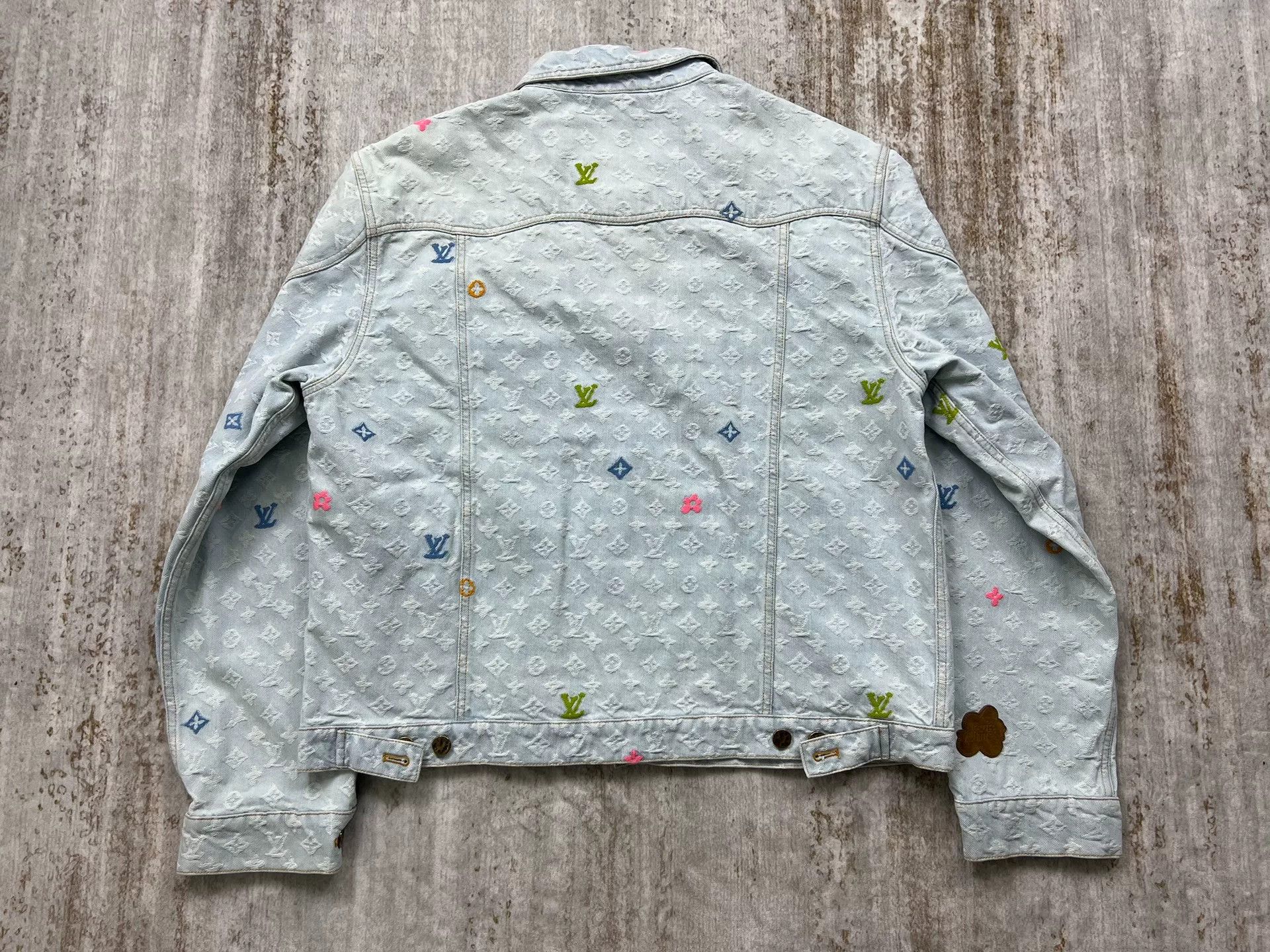 Louis Vuitton Louis Vuitton x Tyler Denim Jacket Size US XXL / EU 58 / 5 - 6 Thumbnail