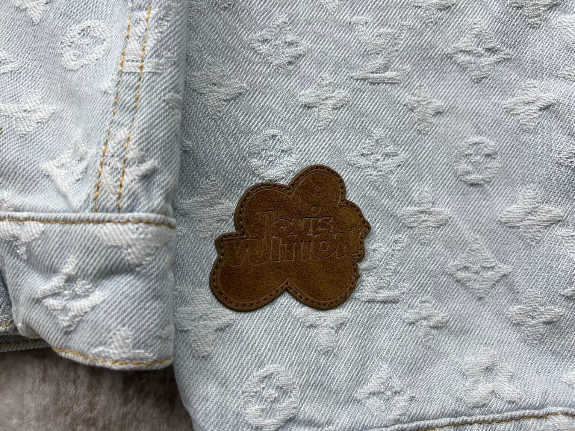 Louis Vuitton Louis Vuitton x Tyler Denim Jacket Size US XXL / EU 58 / 5 - 7 Thumbnail