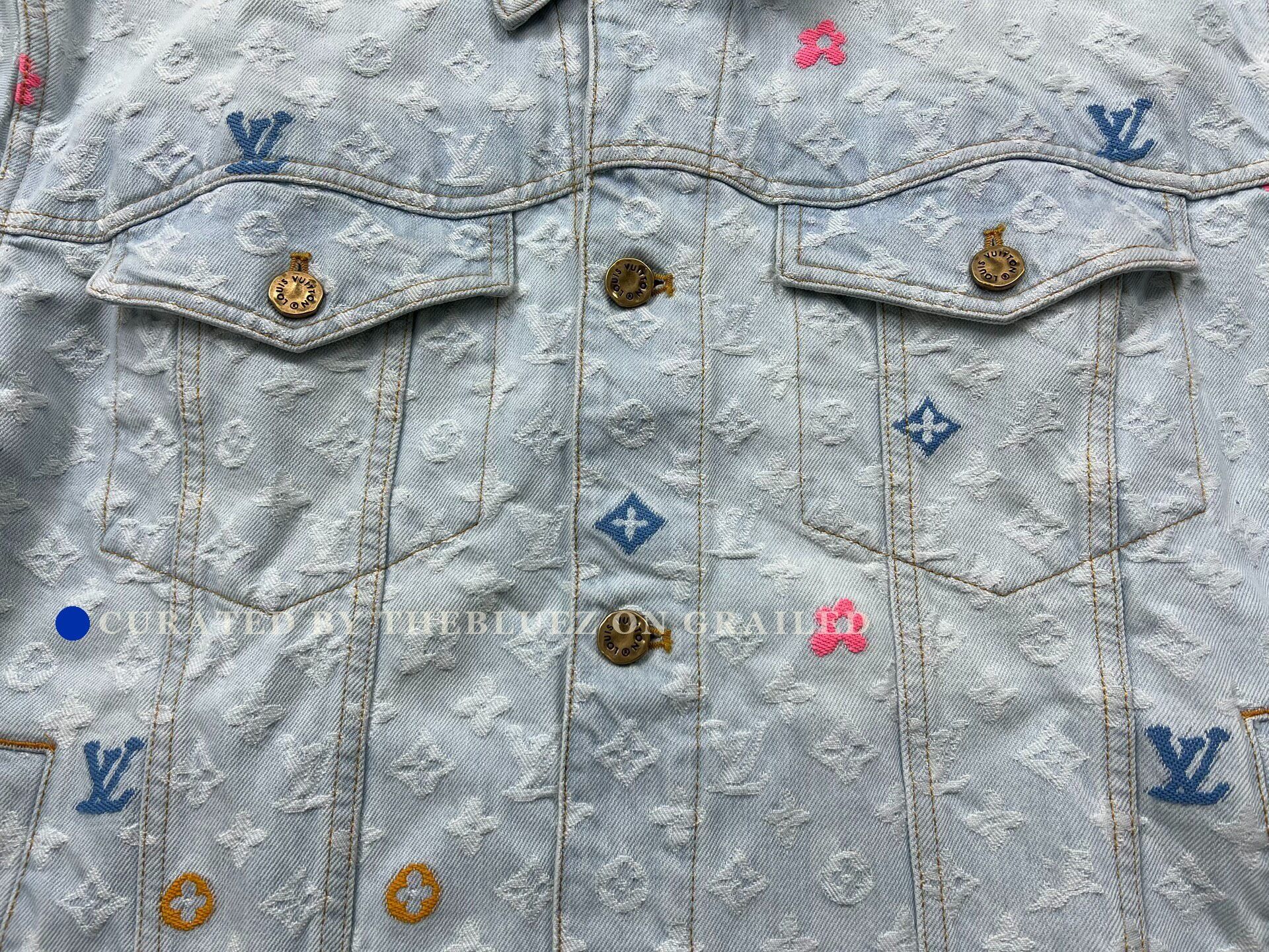 Louis Vuitton Louis Vuitton x Tyler Denim Jacket Size US XXL / EU 58 / 5 - 5 Thumbnail