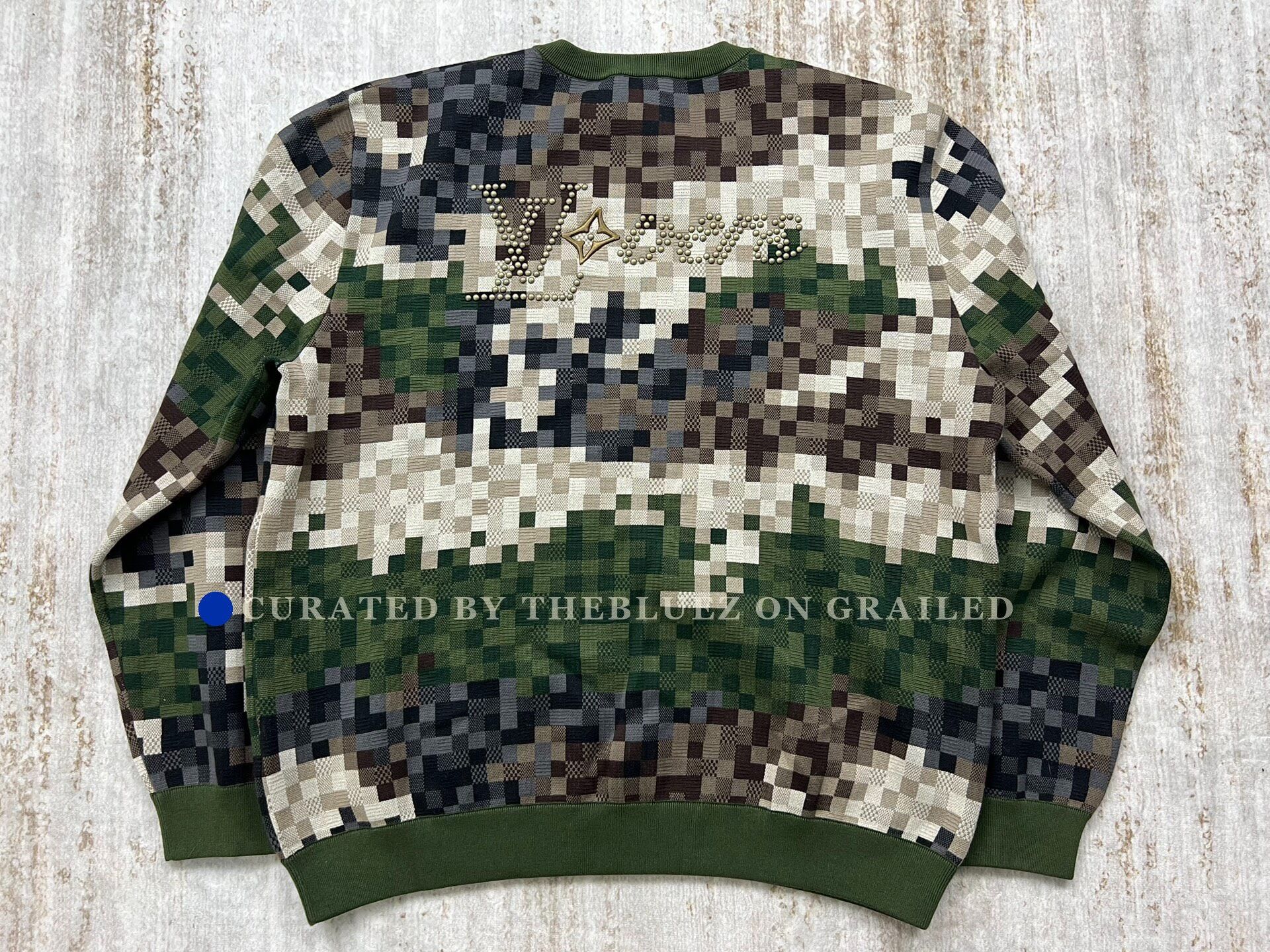 Louis Vuitton Louis Vuitton Pharrell Camouflage Mosaic Hoodie Size US XXL / EU 58 / 5 - 6 Thumbnail